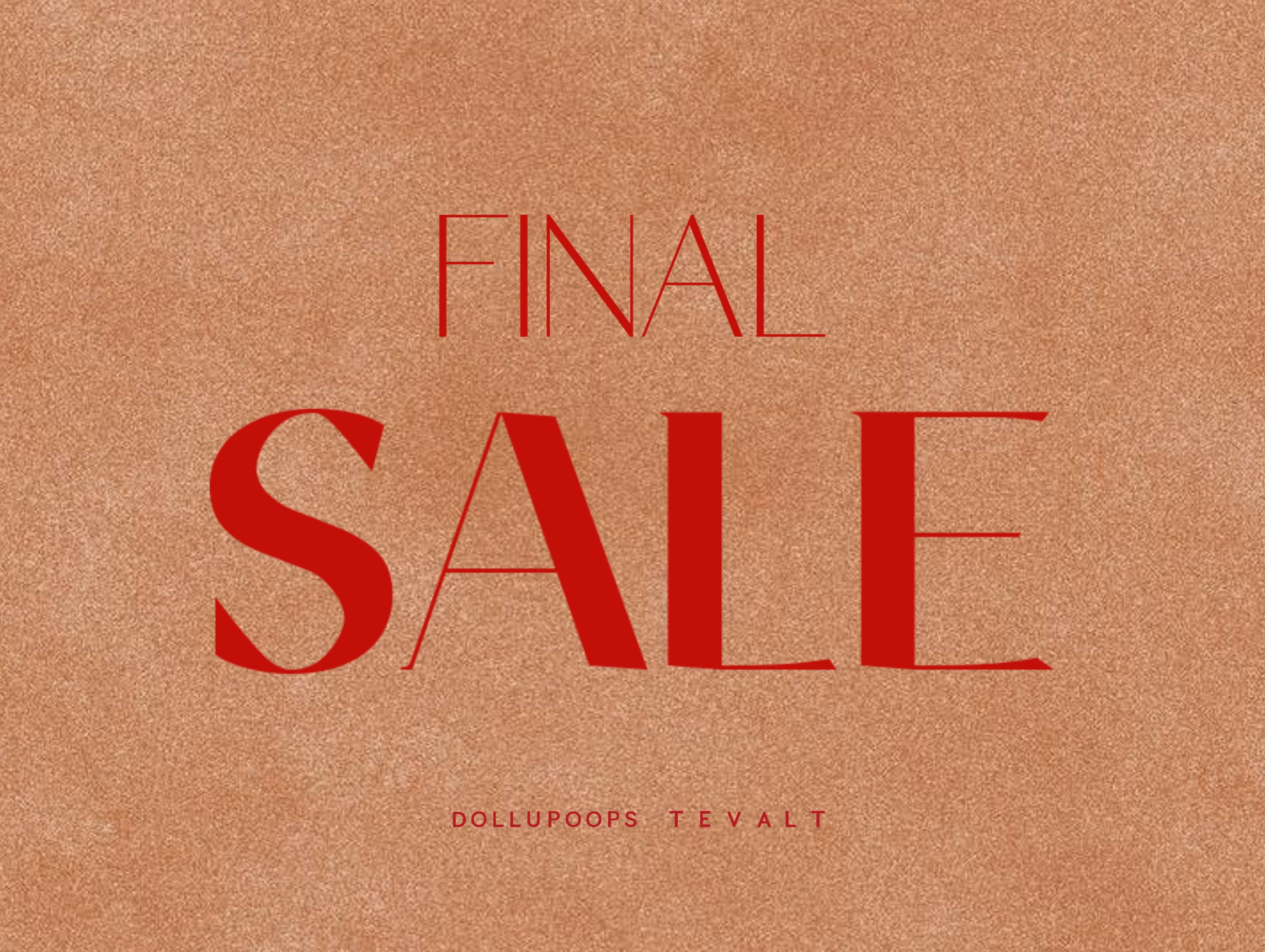 FINAL SALE