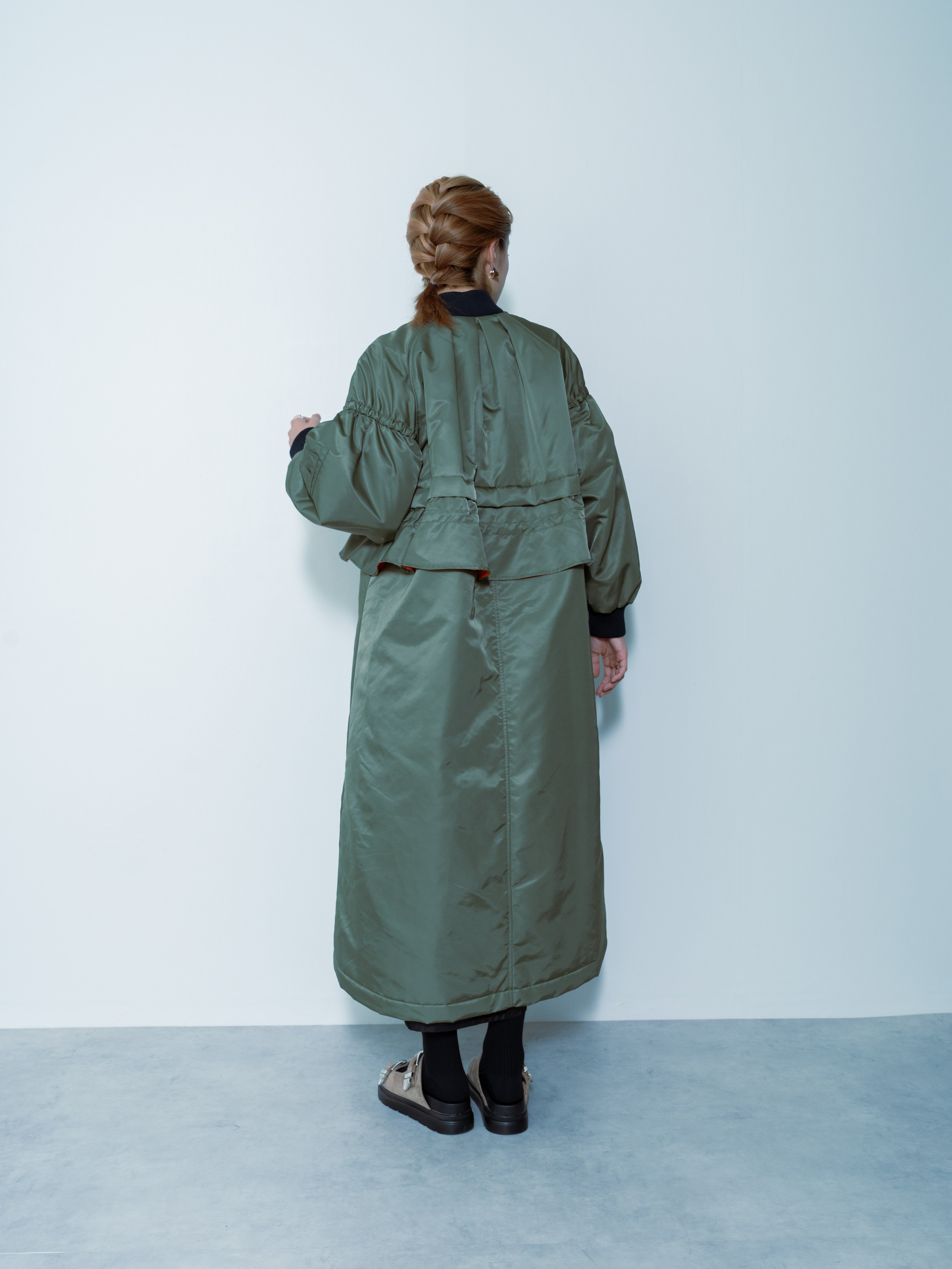 【24AW|DOLLUPOOPS】MA-1ロングコート　[600902]