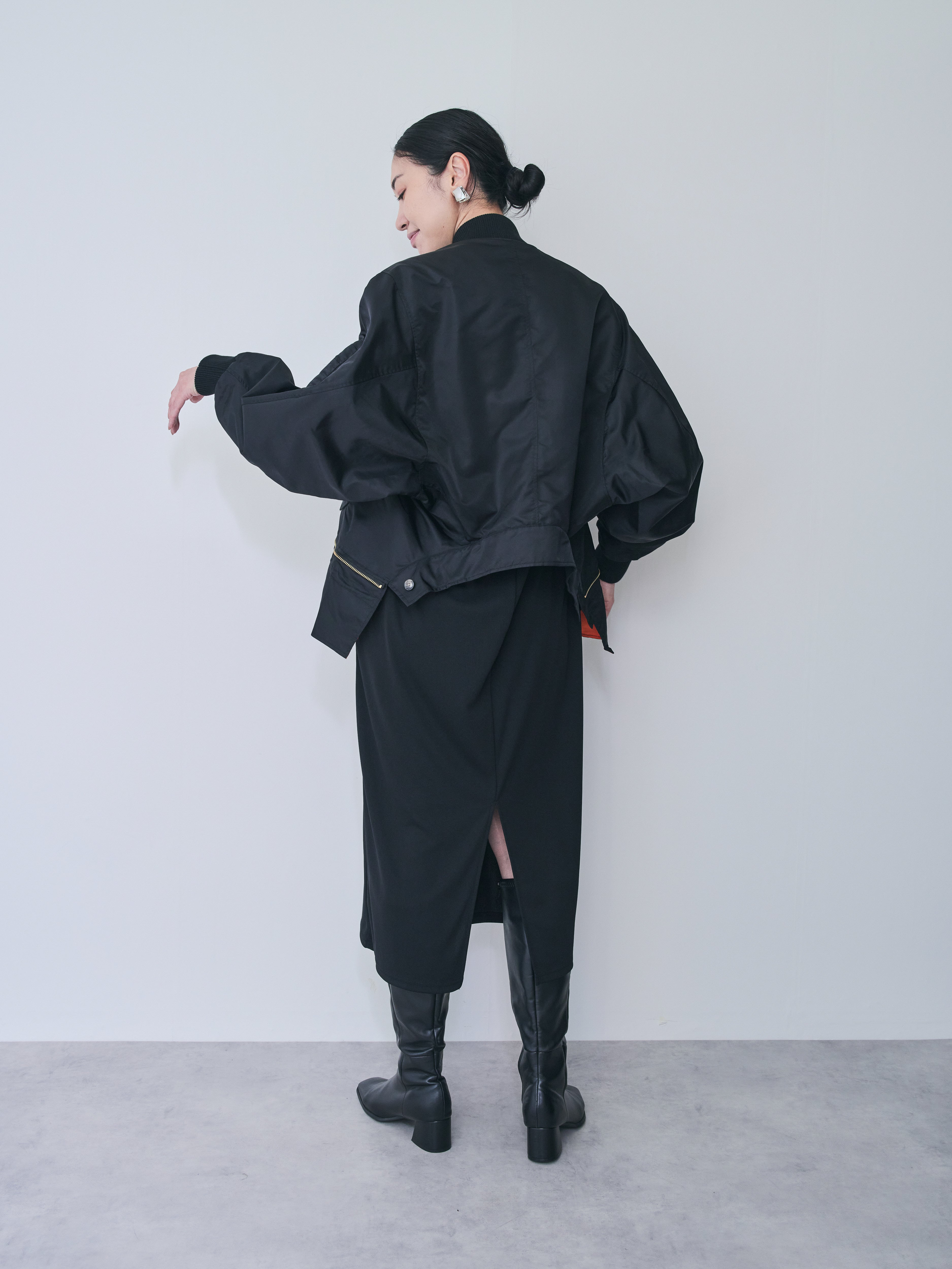 【24AW|DOLLUPOOPS】2WAY MA-1ブルゾン [601161]