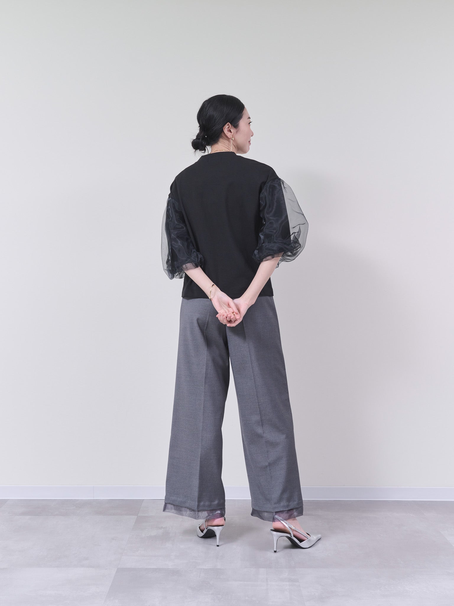 ヘムシアーパンツ　[605521] charcoal