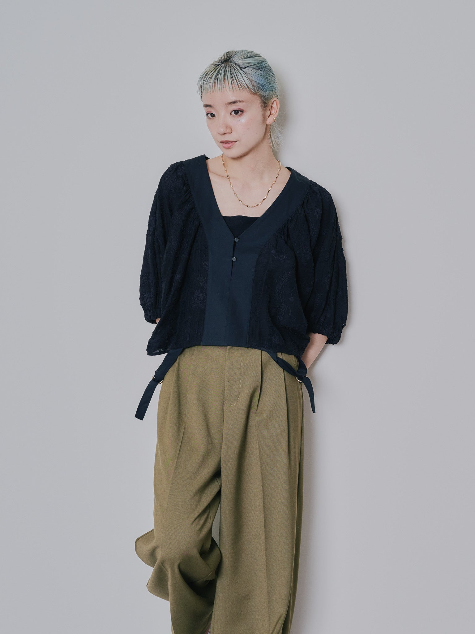 HYKE(ハイク)】 STRETCH JUMPSUIT｜パリゴ尾道店｜尾道本通り商店街