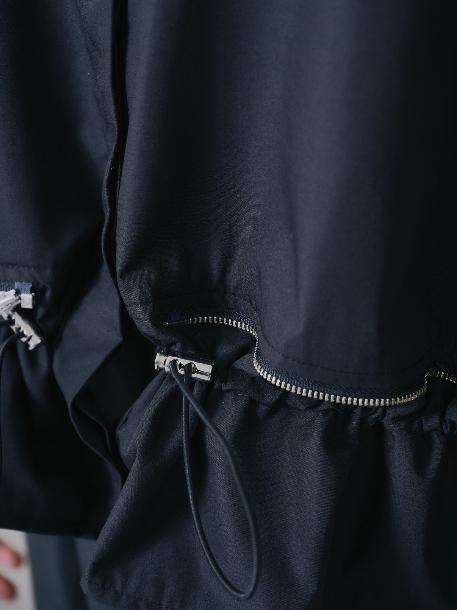 2WAY MA-1シャツ [601277] black