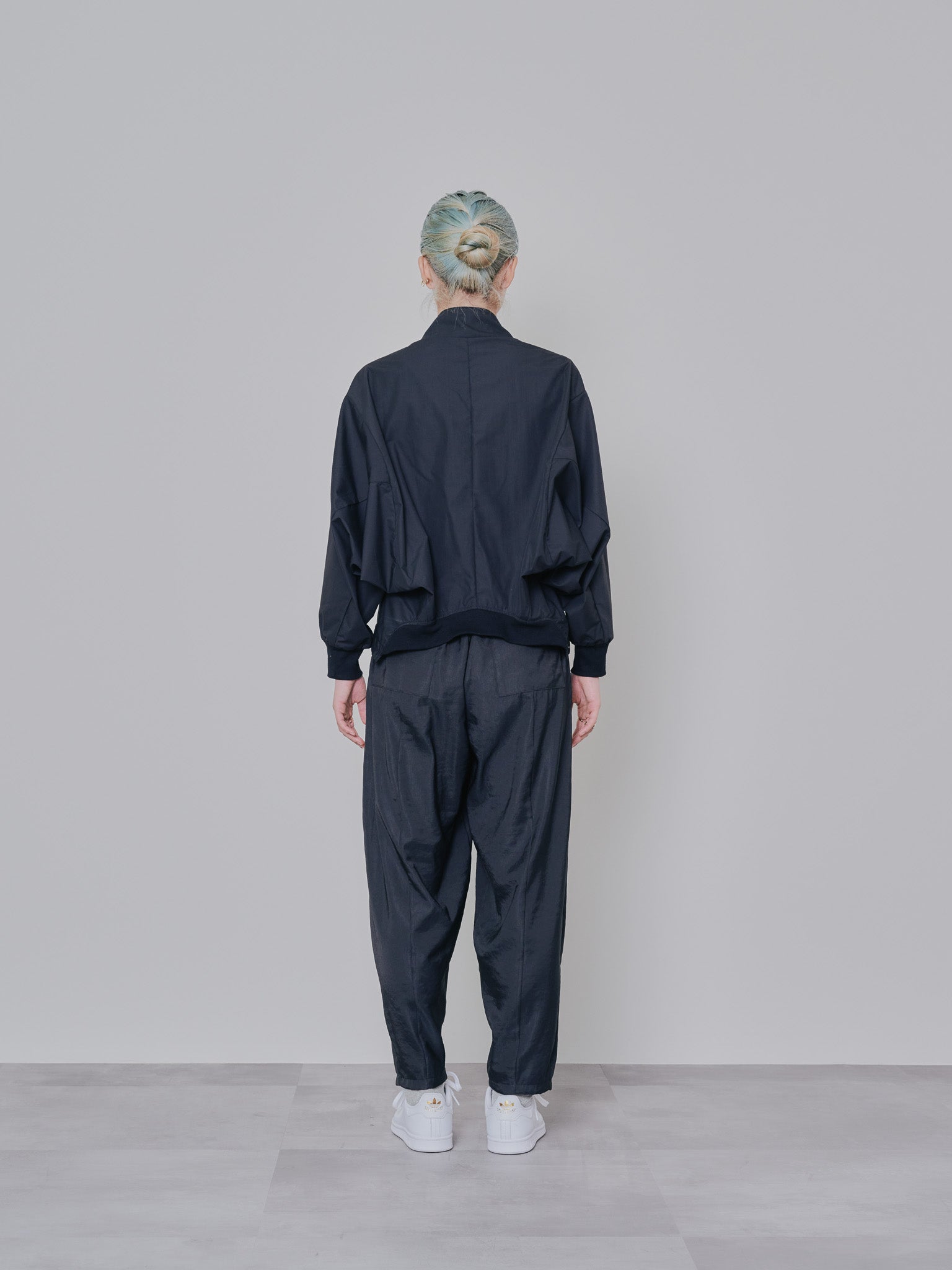 2WAY MA-1シャツ [601277] black