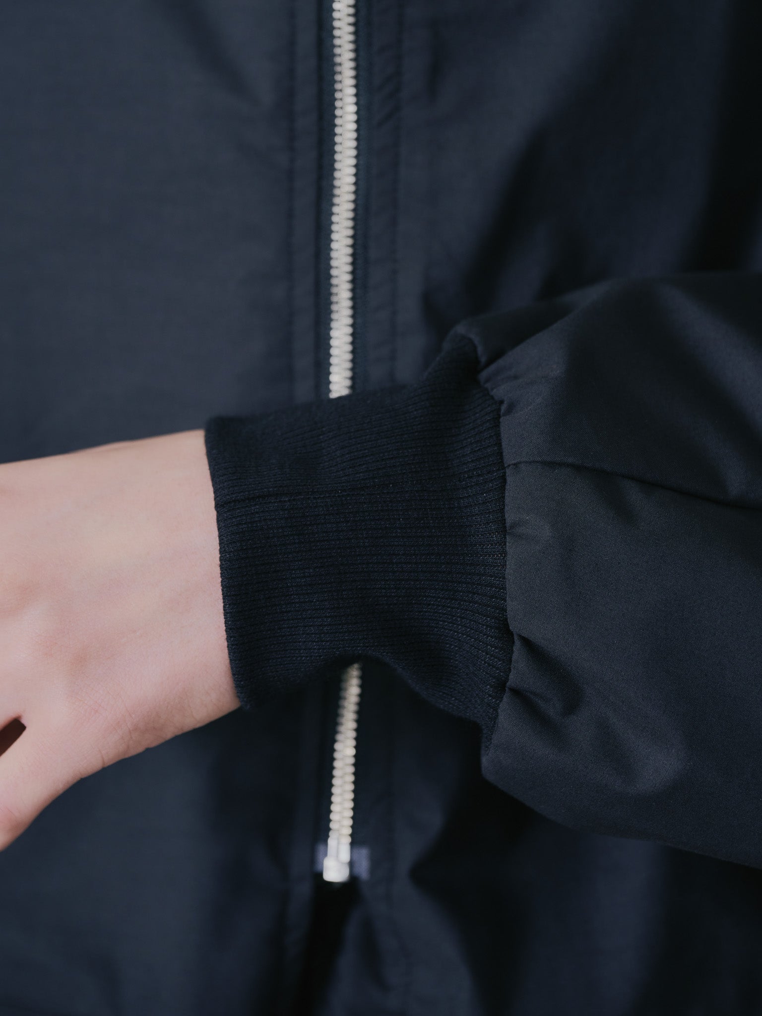 2WAY MA-1シャツ [601277] black