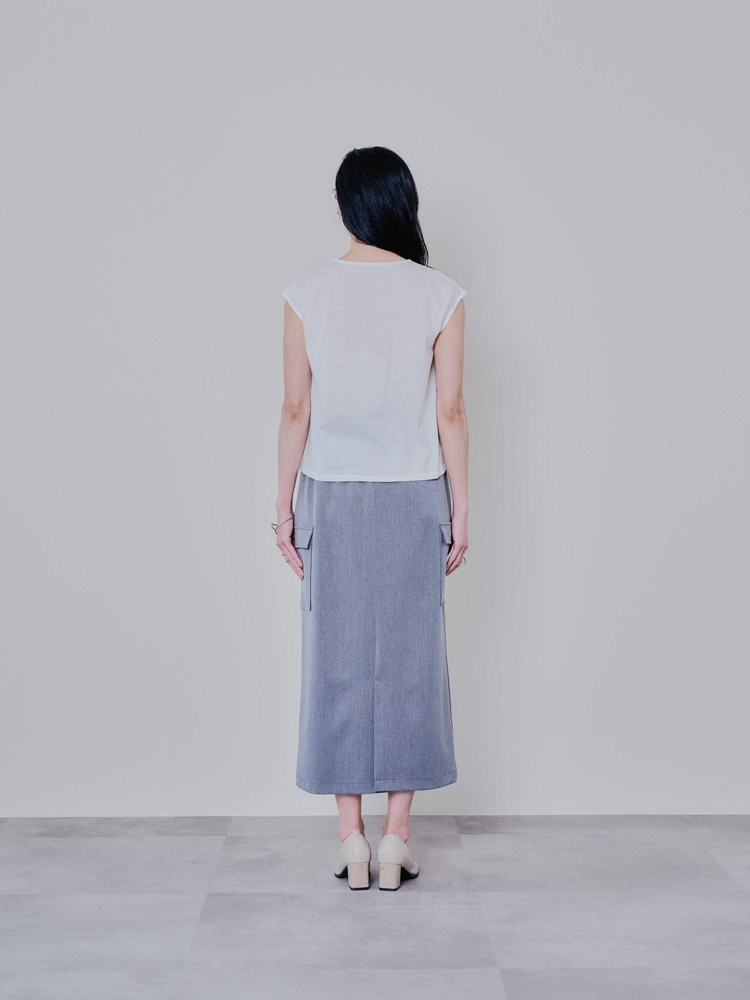 フロントティアードボタニカル刺繍トップス [603321] off