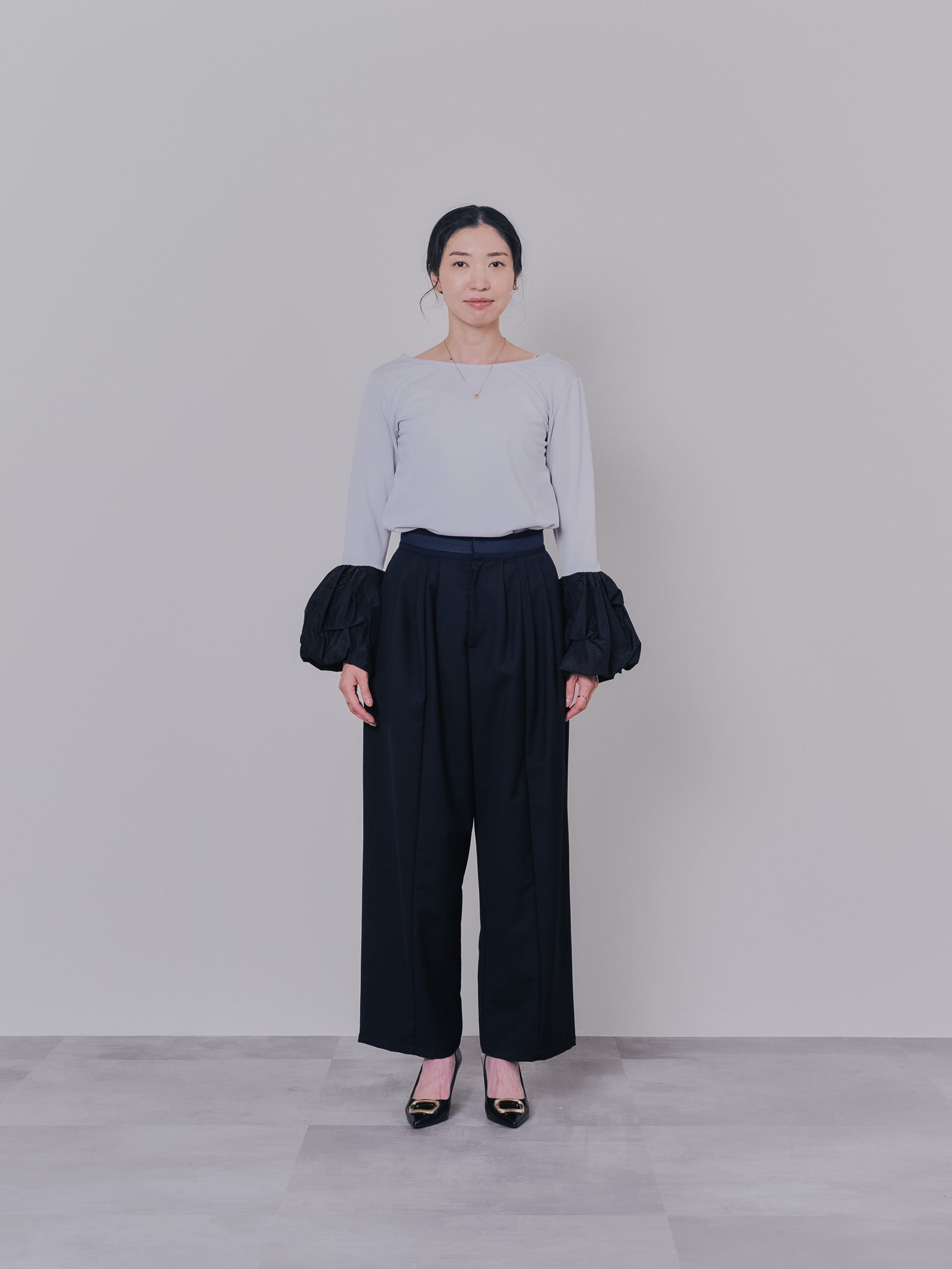 マーベストライクタックボリュームパンツ [601376] black