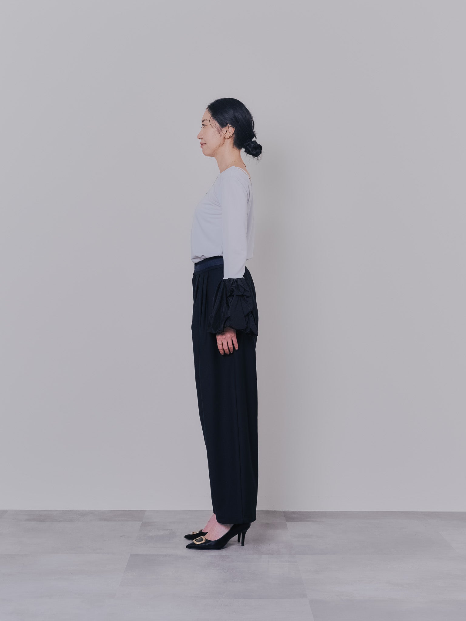マーベストライクタックボリュームパンツ [601376] black