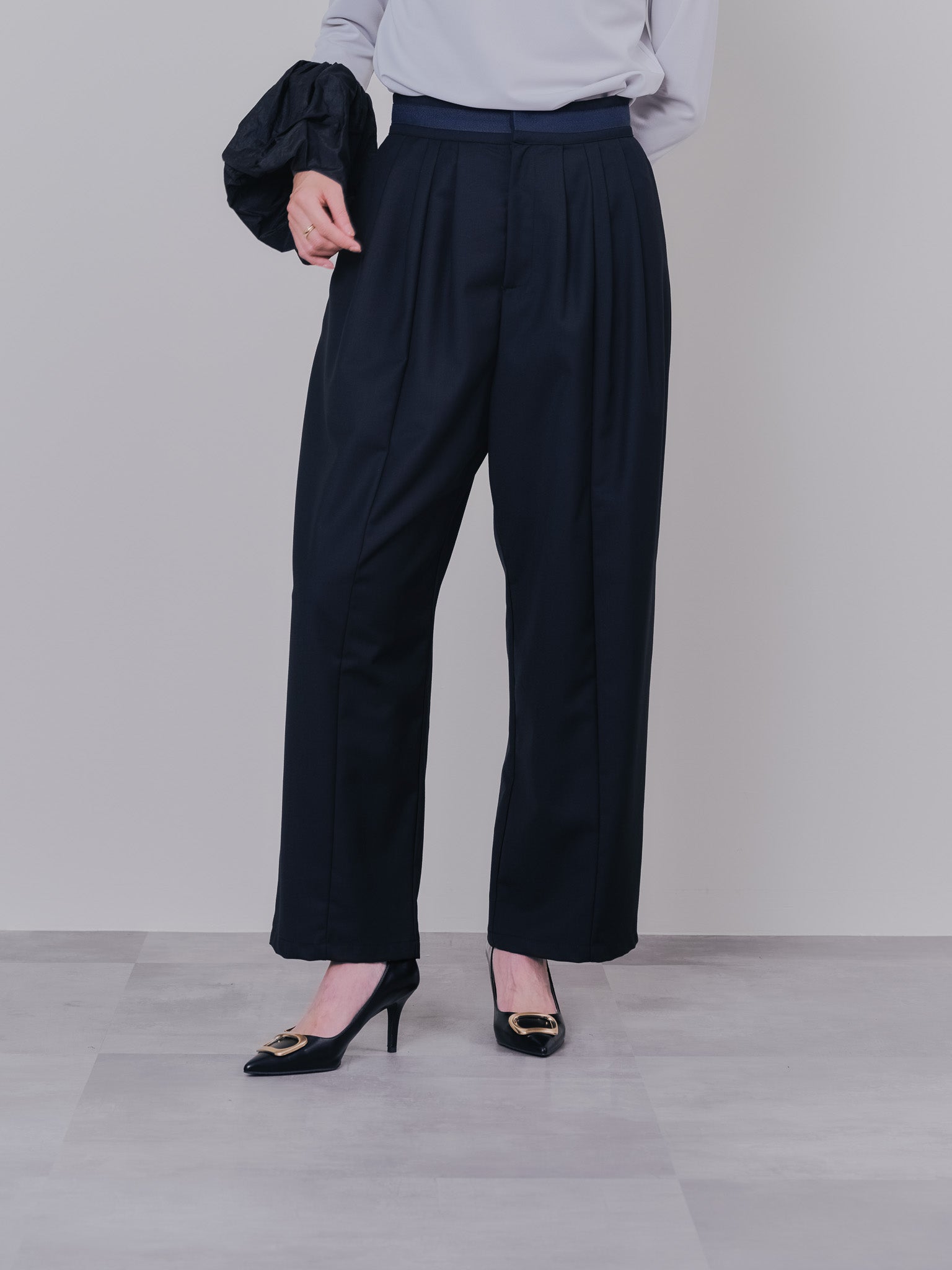 マーベストライクタックボリュームパンツ [601376] black