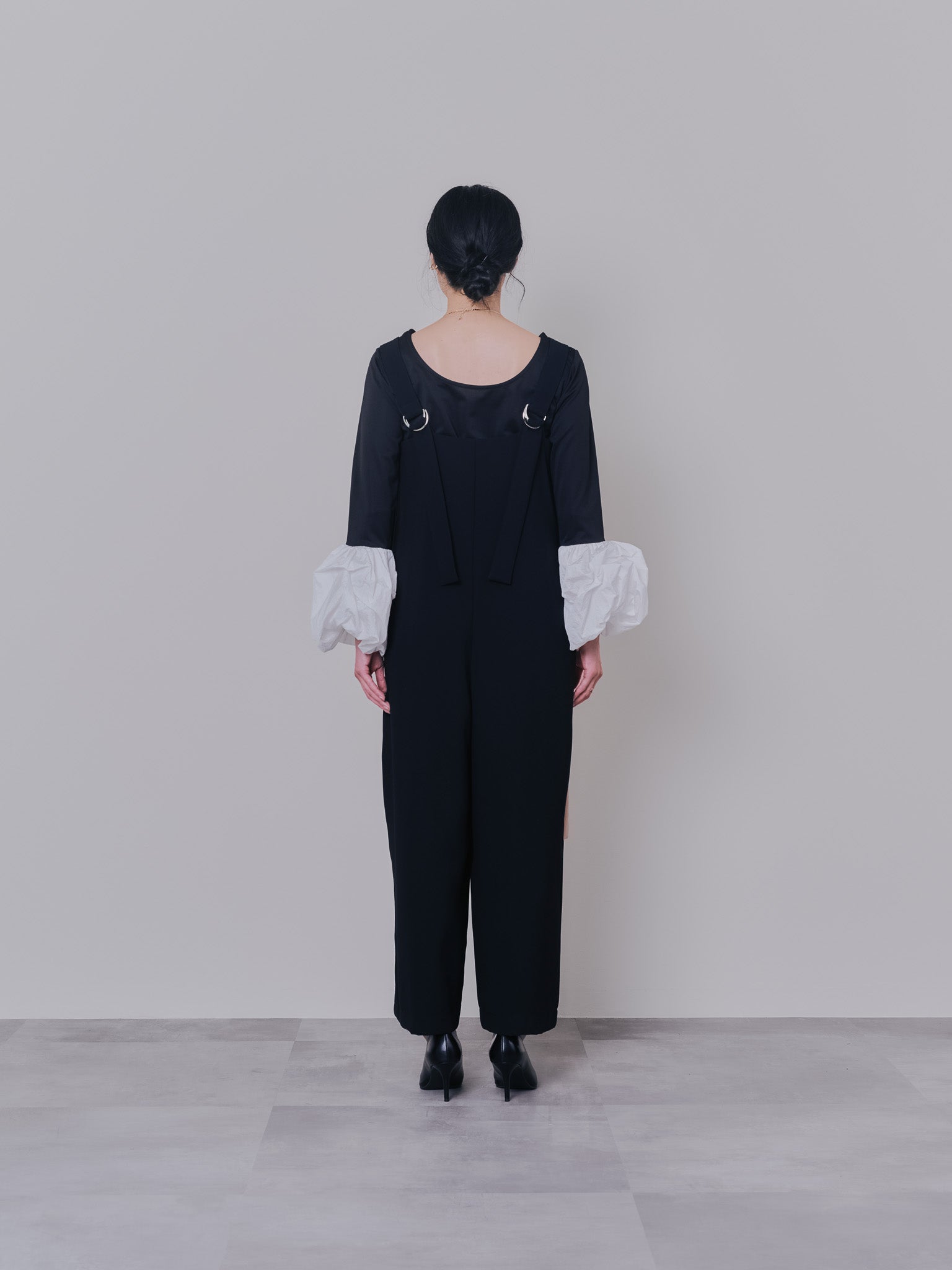 トレンチライク　オールインワン [601379] black