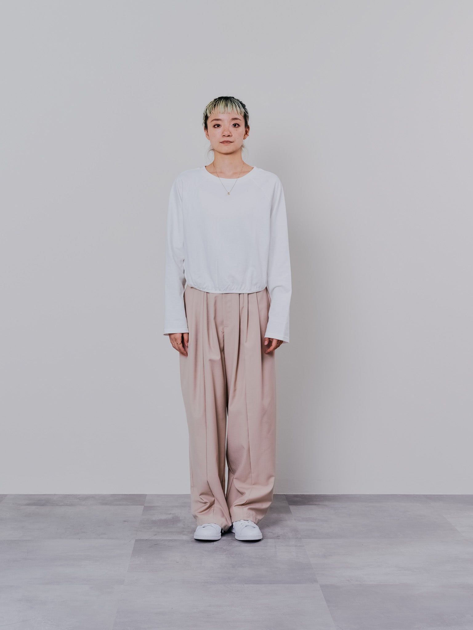 マーベストライクタックボリュームパンツ [601376] beige