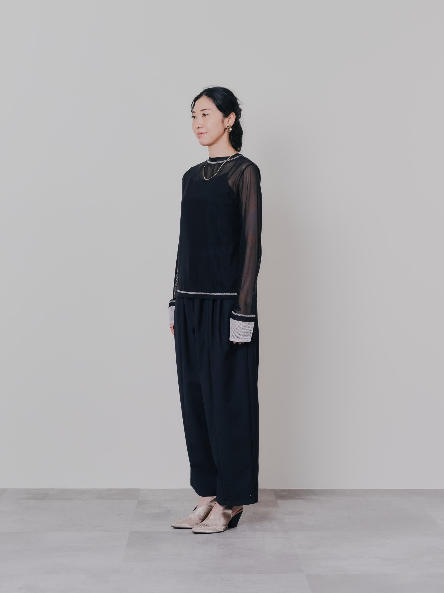 マーベストライクタックボリュームパンツ [601376] black