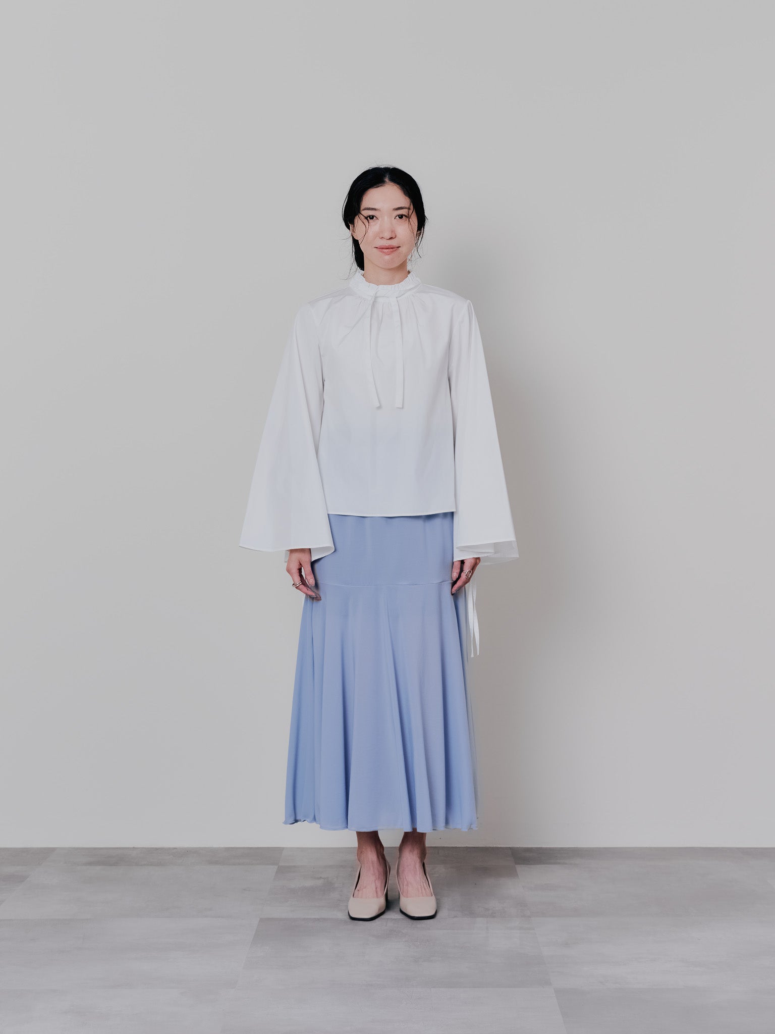リバーシブルシアースカート [601374] blue
