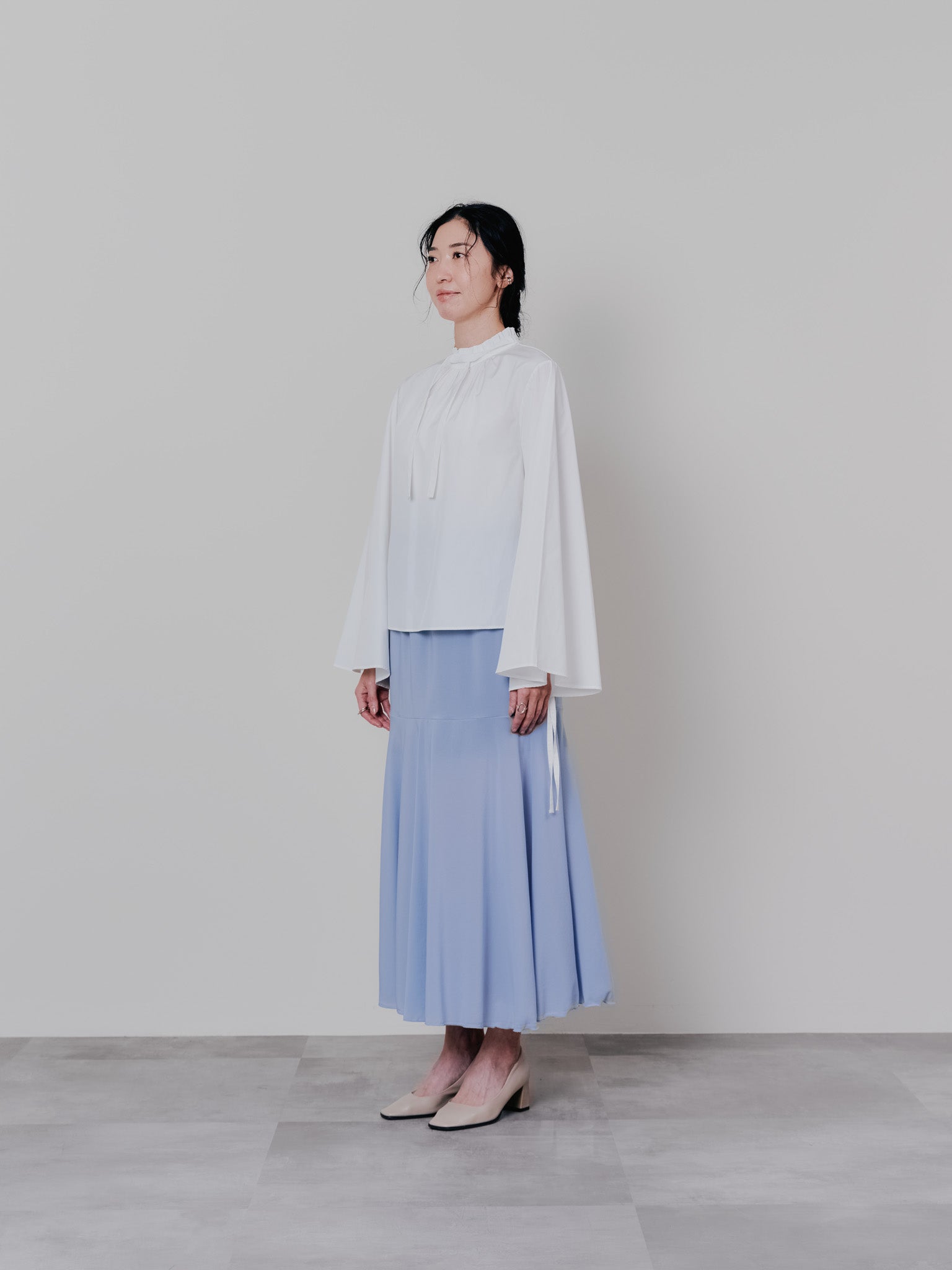 リバーシブルシアースカート [601374] blue