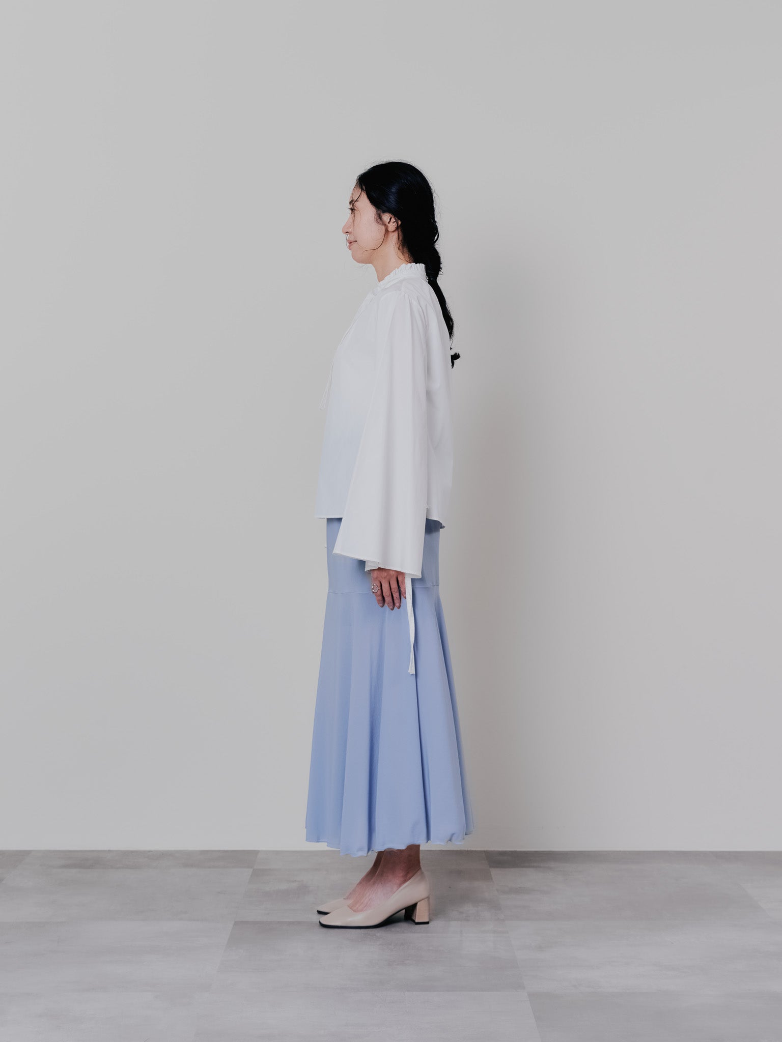 リバーシブルシアースカート [601374] blue