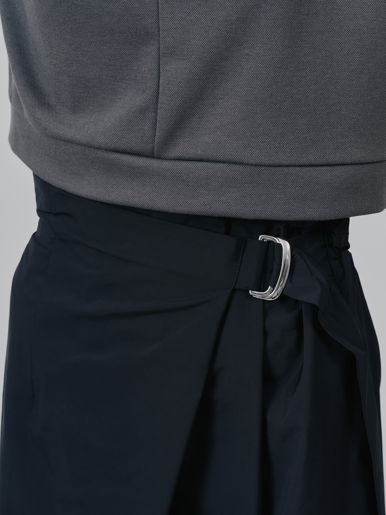ラップライクサイドカーブパンツ [608318] black