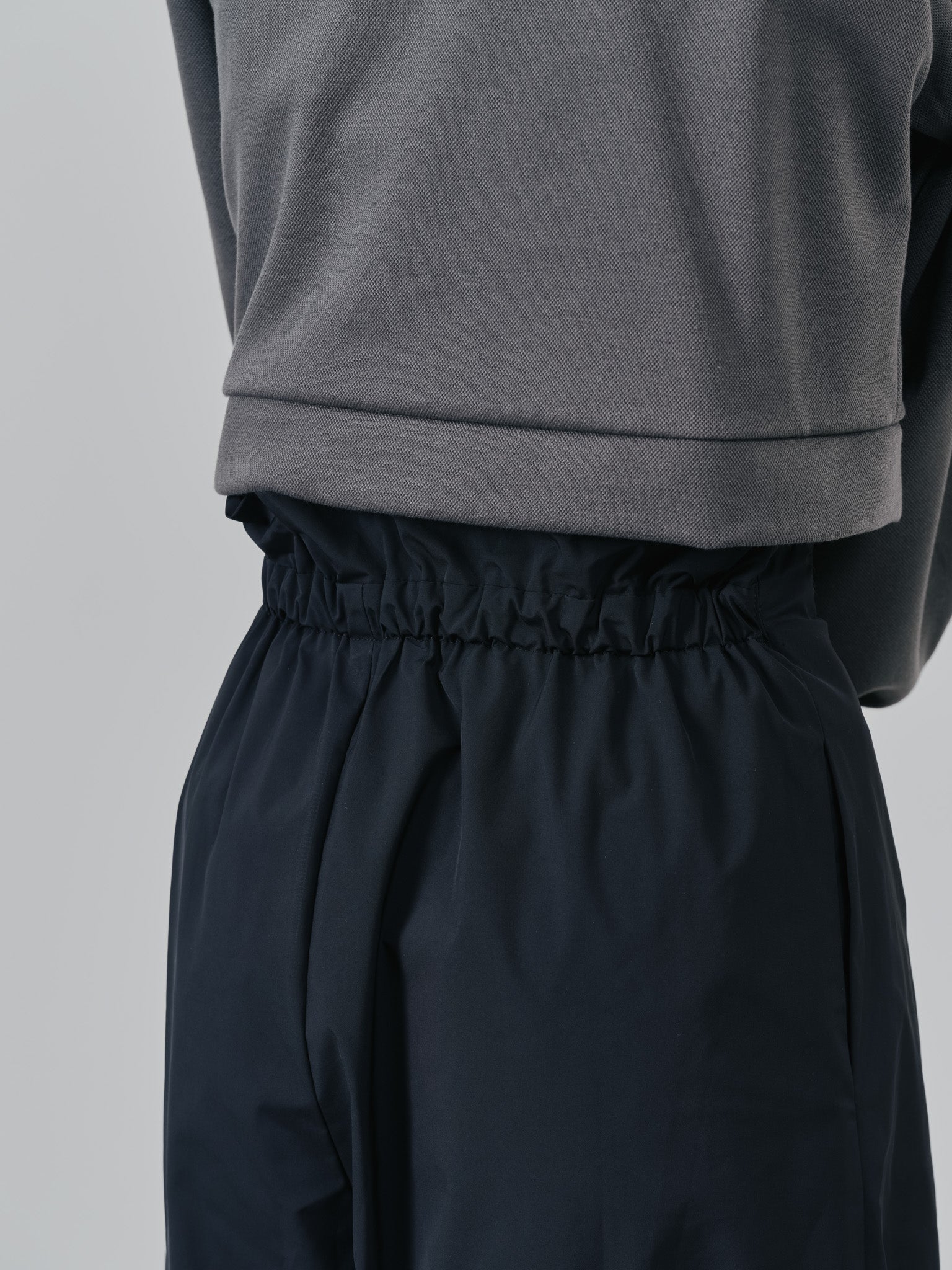 ラップライクサイドカーブパンツ [608318] black