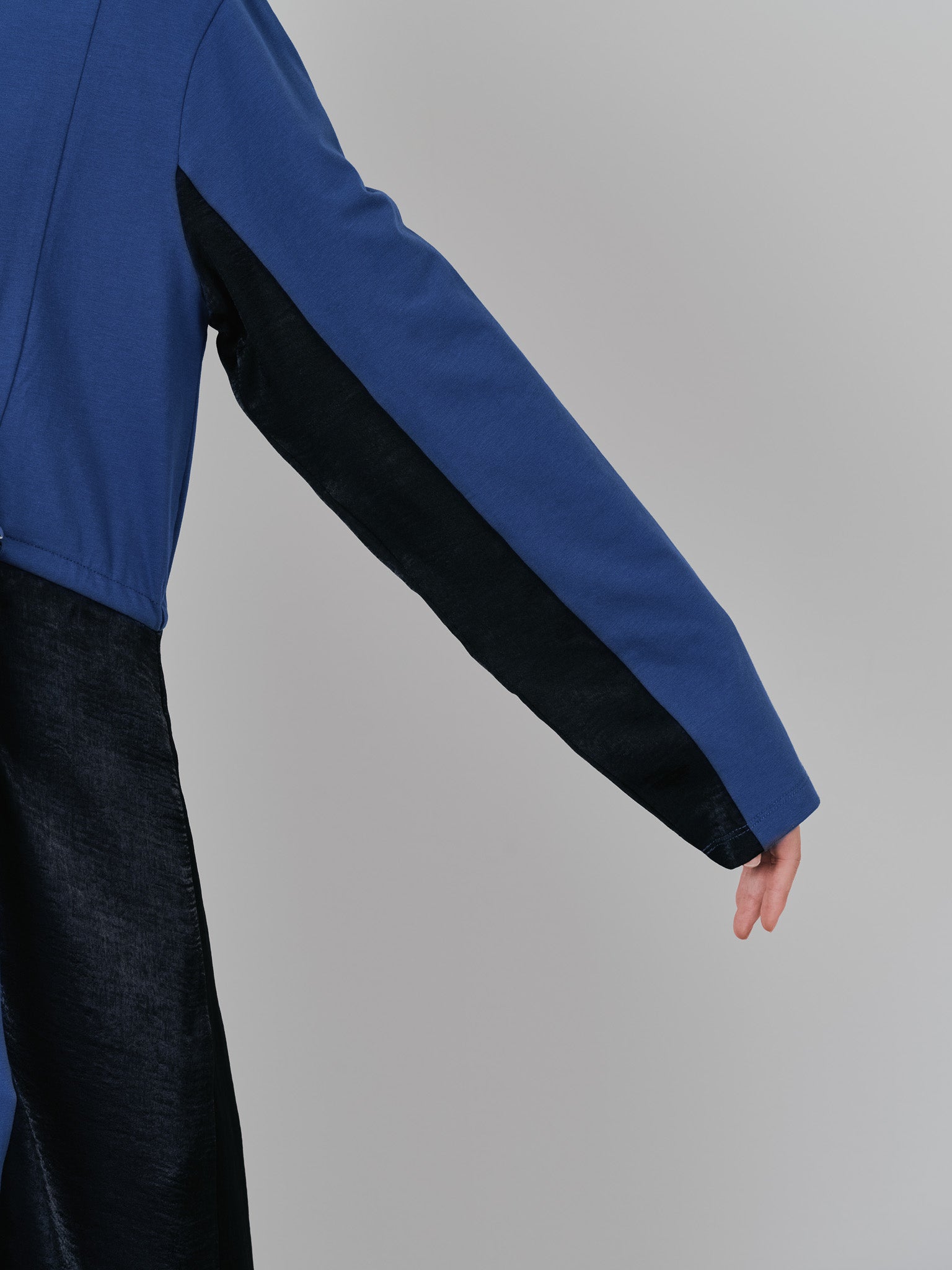 箔プリントカットソーワンピース [601416] blue