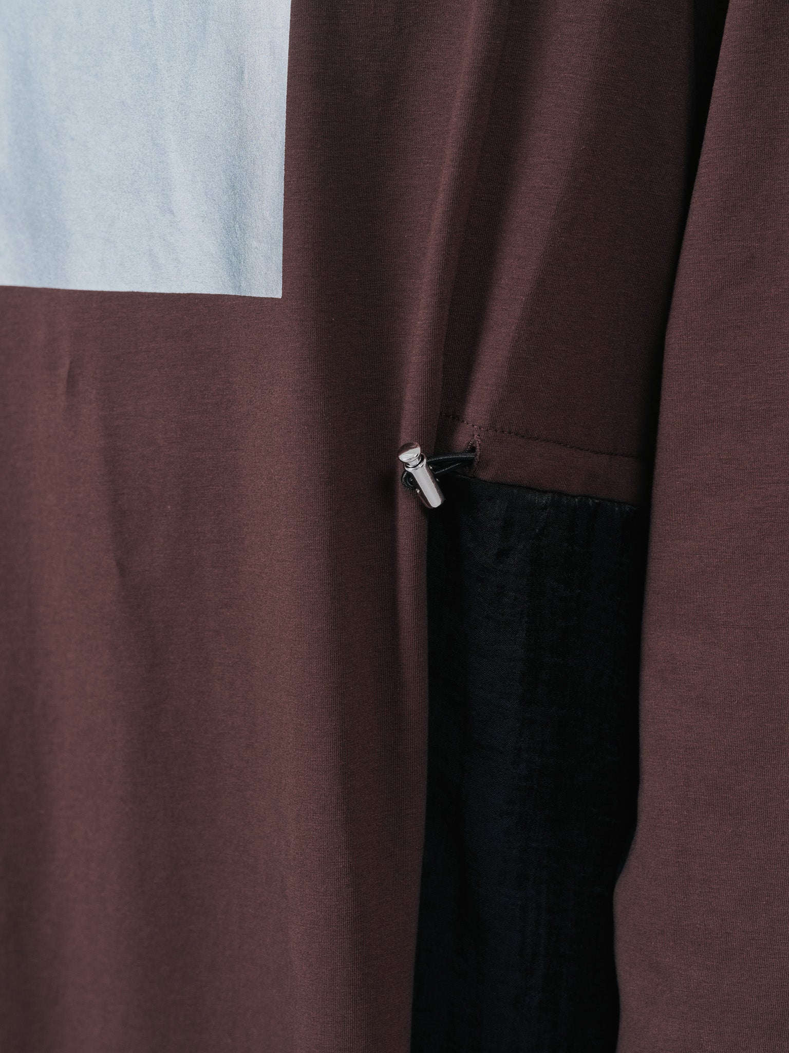 箔プリントカットソーワンピース [601416] brown