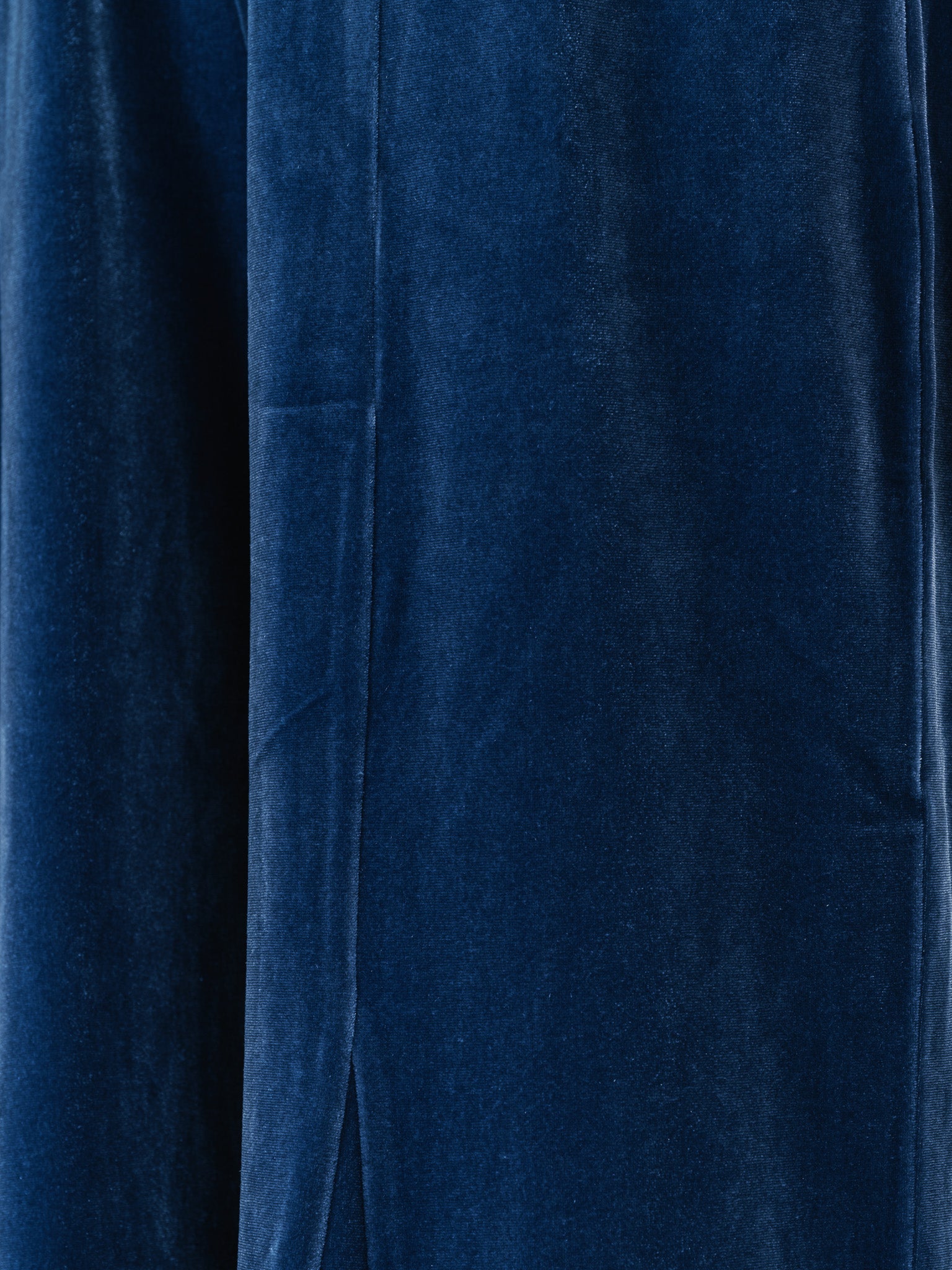 ベロアフレアパンツ [601414] blue