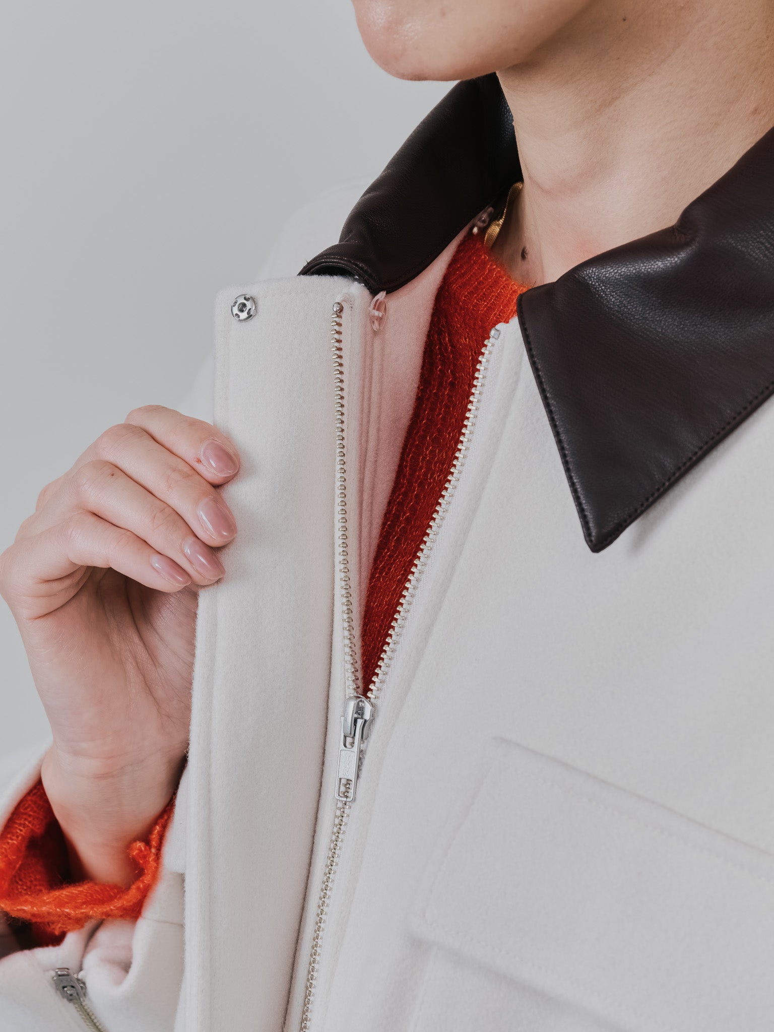 【-PRE SALE- 12/15 18:00まで!!】2WAY配色カラーCPOジャケット [605545] off