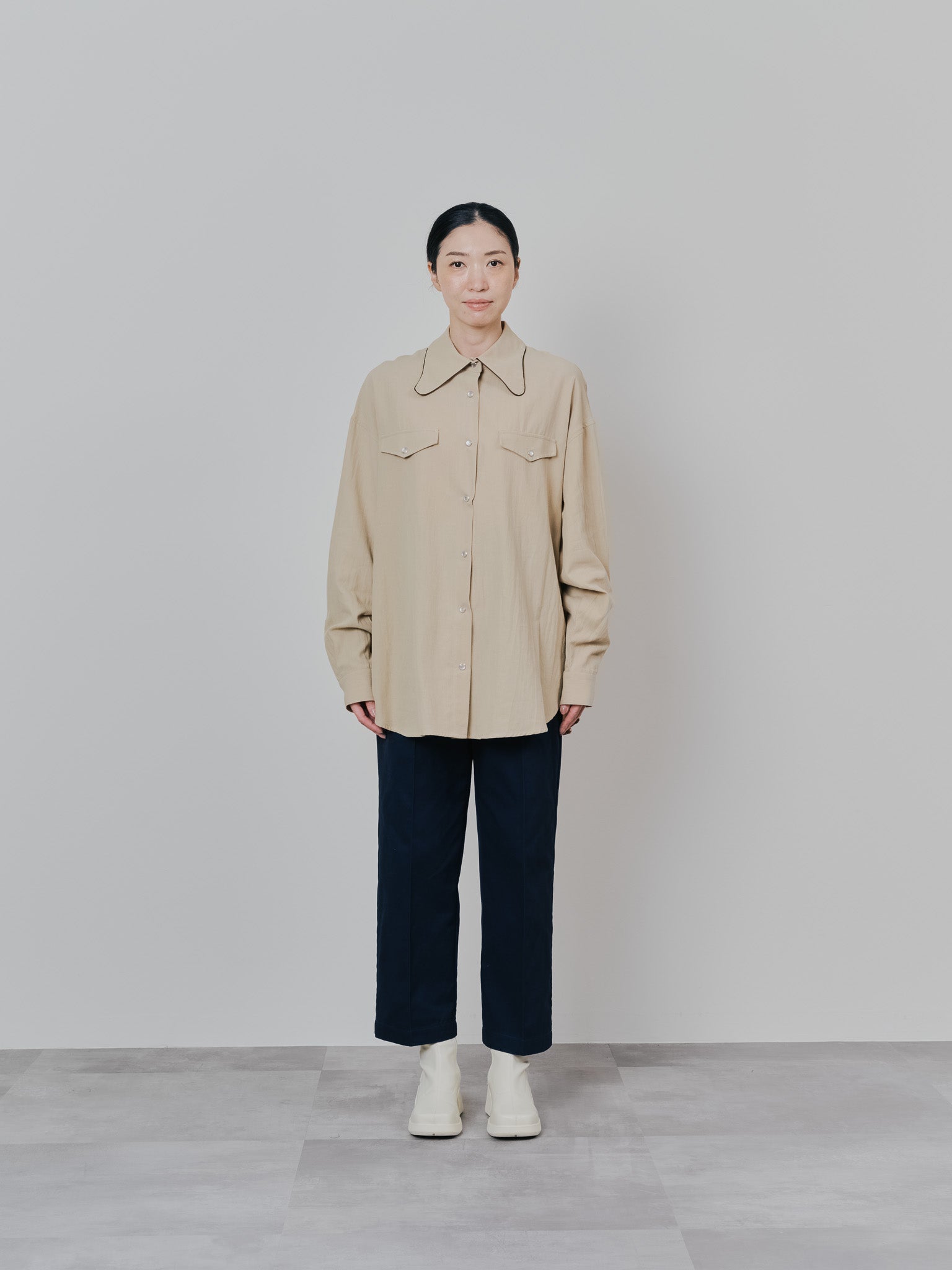 チノベイカーパンツ [605553] navy