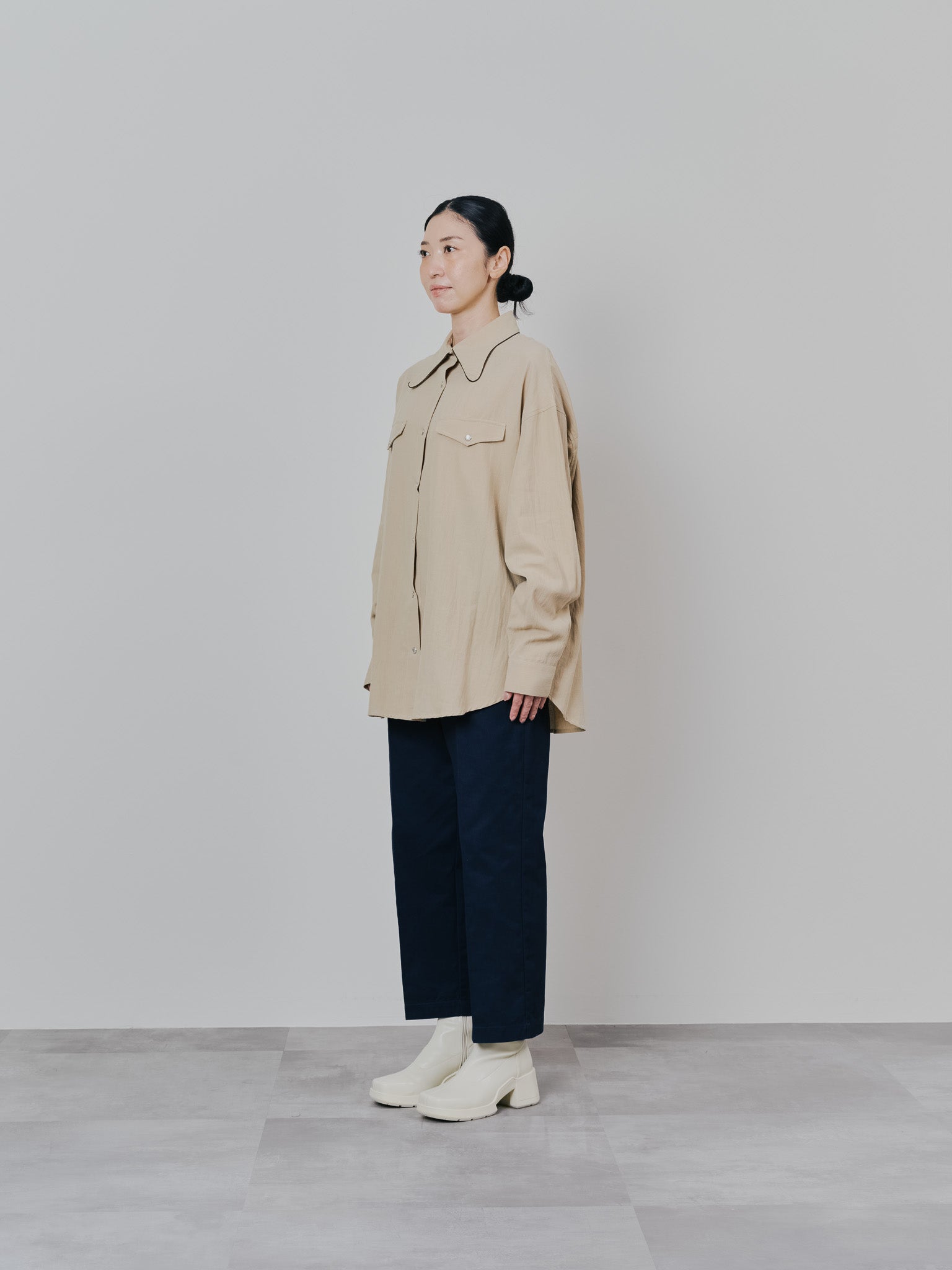 チノベイカーパンツ [605553] navy
