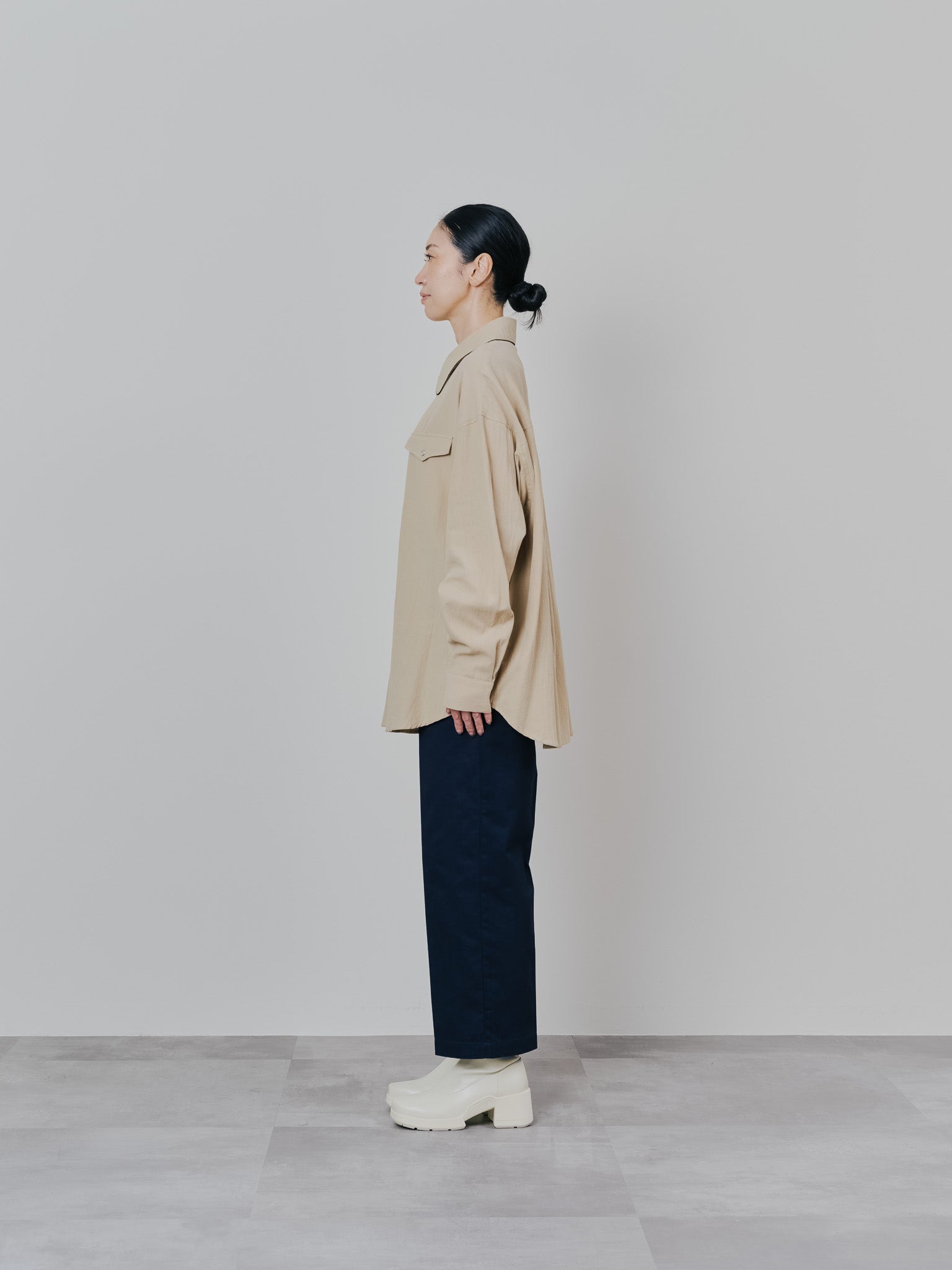 チノベイカーパンツ [605553] navy