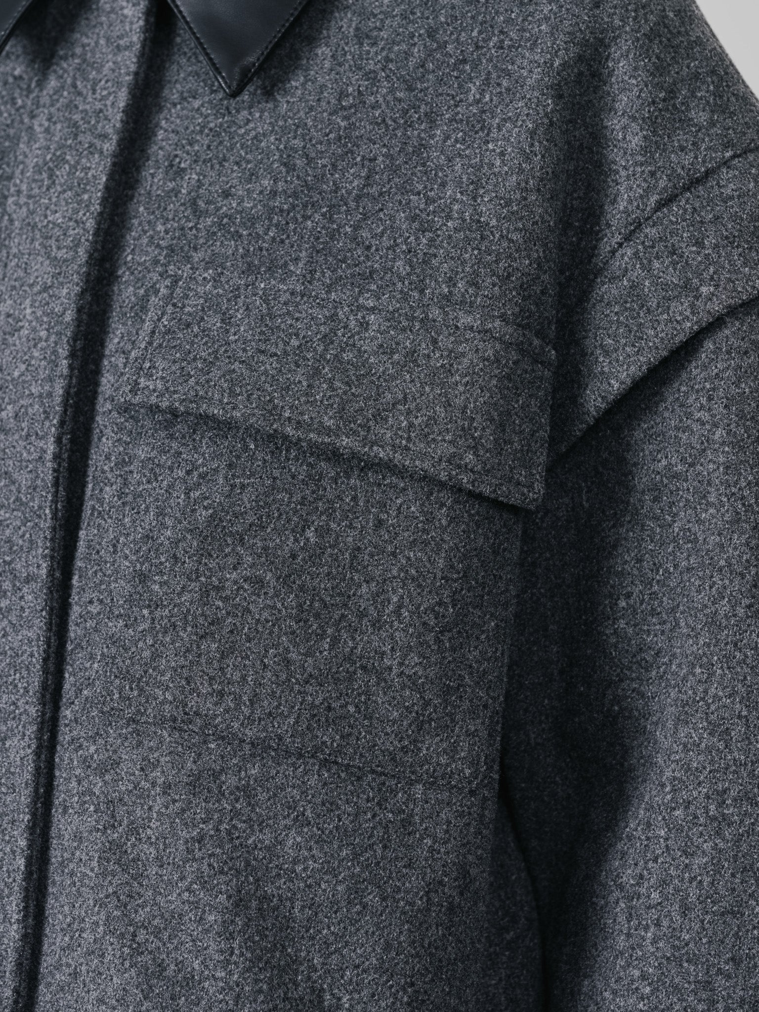 【-PRE SALE- 12/15 18:00まで!!】2WAY配色カラーCPOジャケット [605545] charcoal