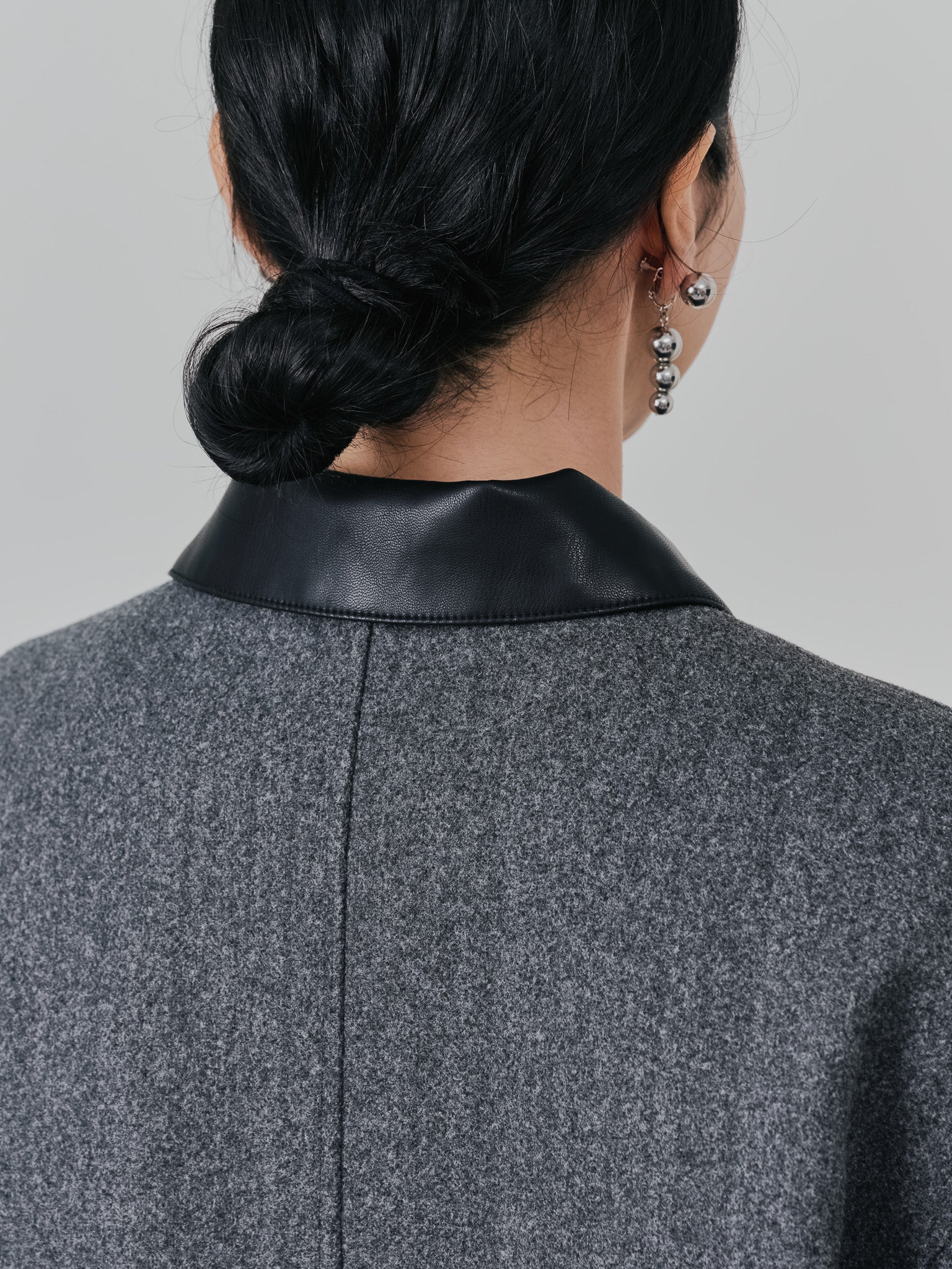 【-PRE SALE- 12/15 18:00まで!!】2WAY配色カラーCPOジャケット [605545] charcoal