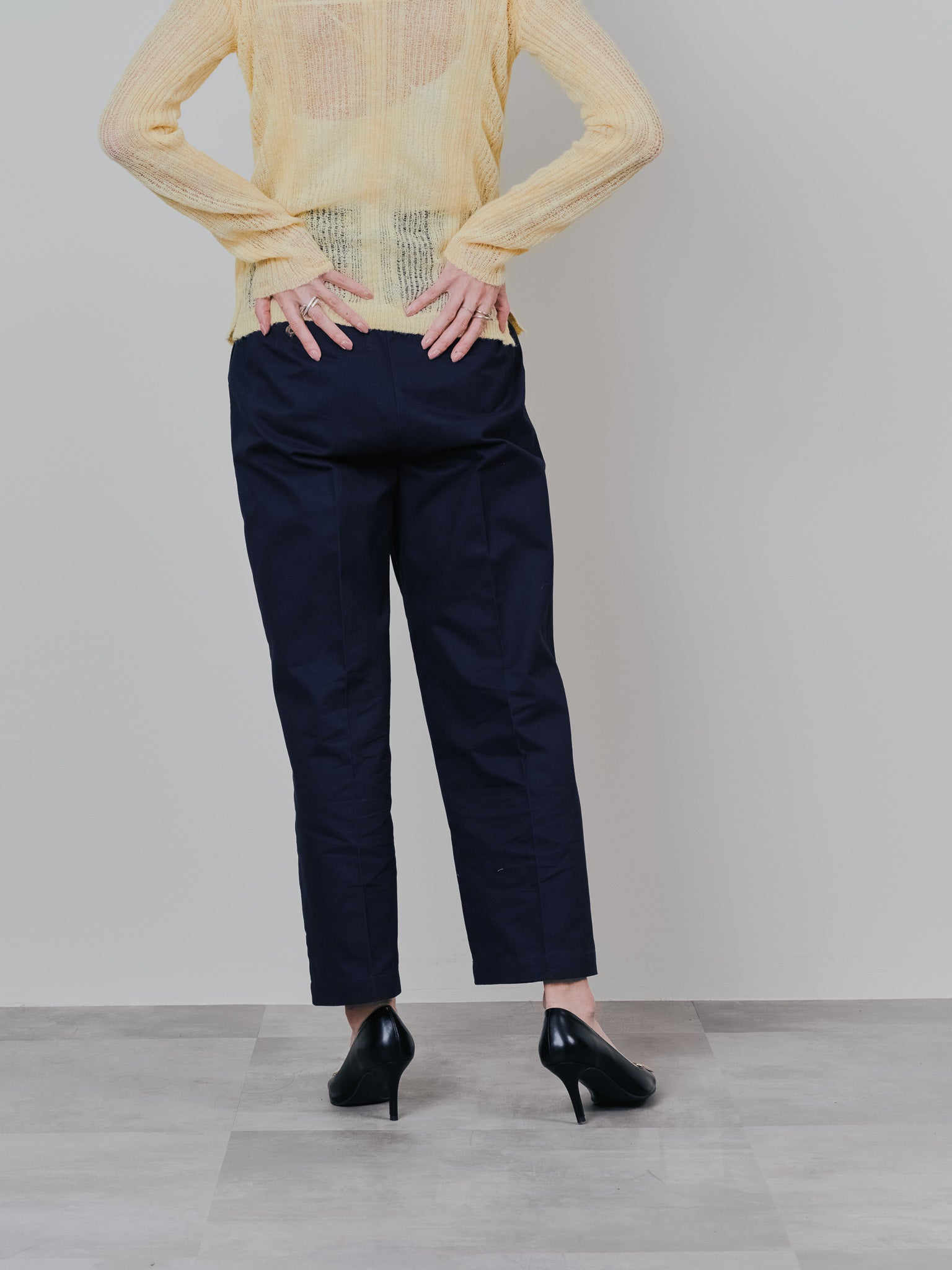 チノベイカーパンツ [605553] navy