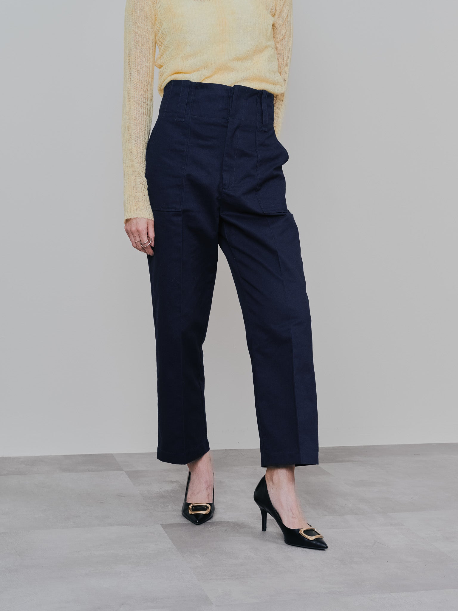 チノベイカーパンツ [605553] navy