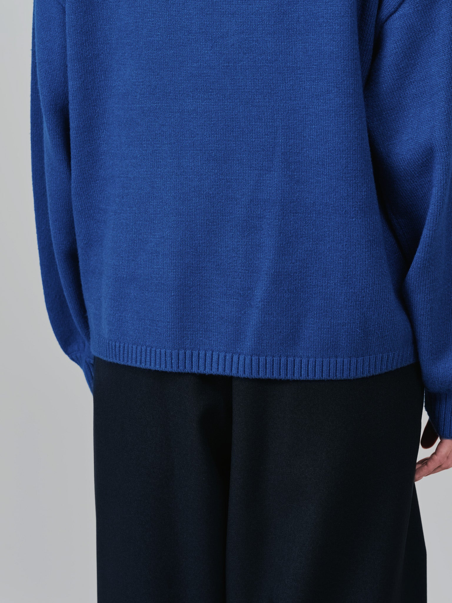 フラワーモチーフニットトップス [601408] peacock