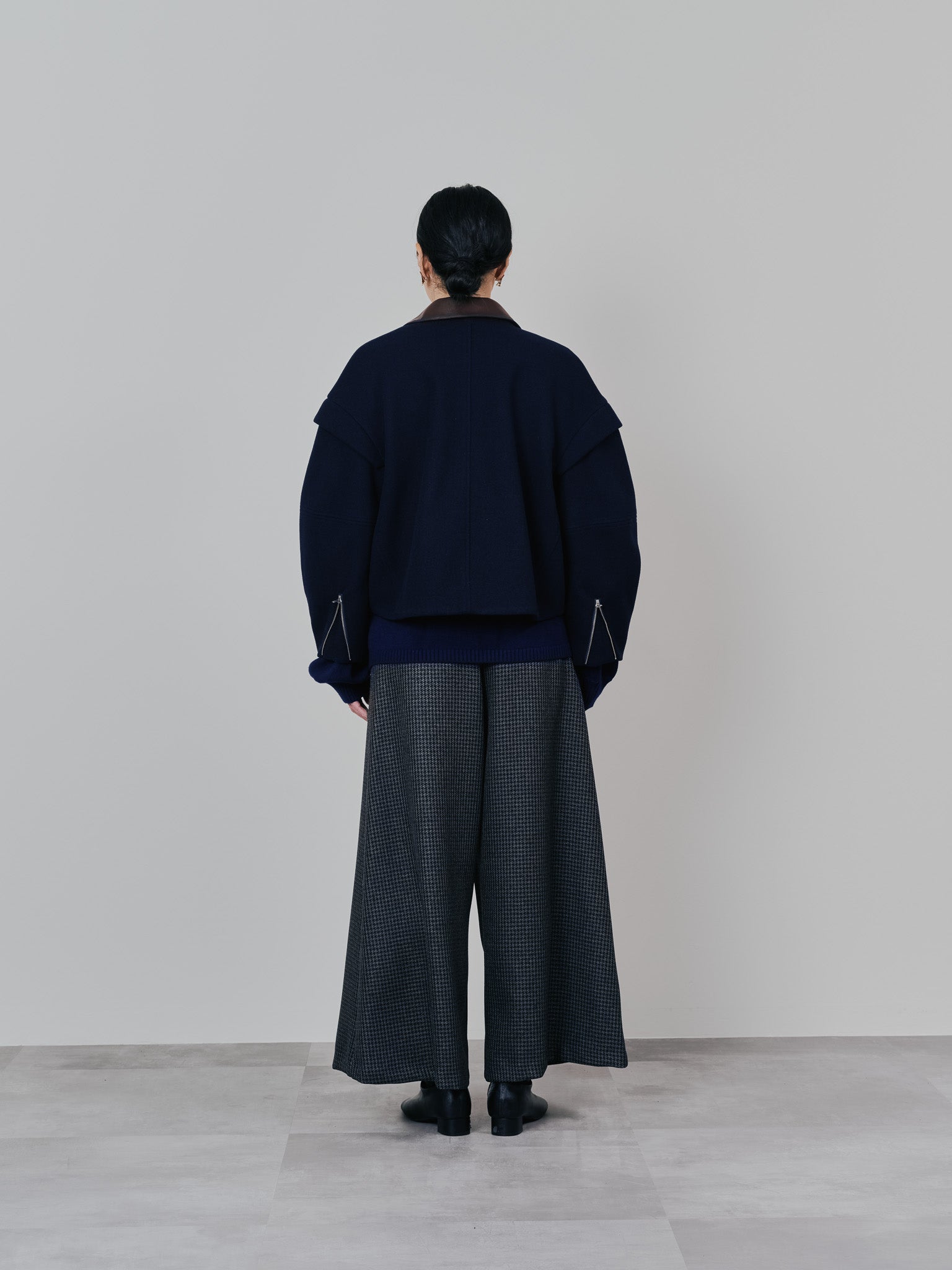 【-PRE SALE- 12/15 18:00まで!!】2WAY配色カラーCPOジャケット [605545] dark navy