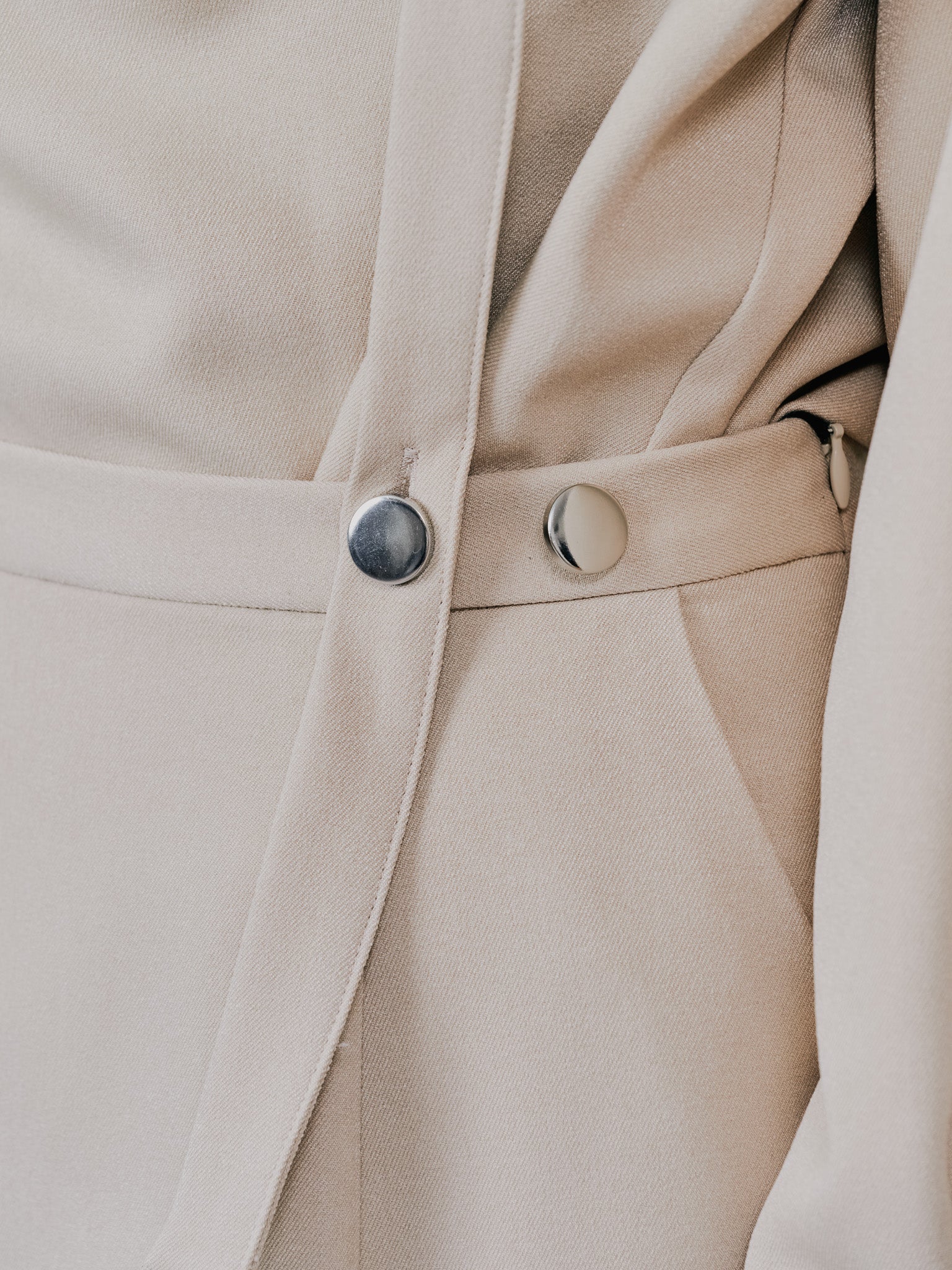 サスペンダー付ソフトAラインスカート [608328] light beige