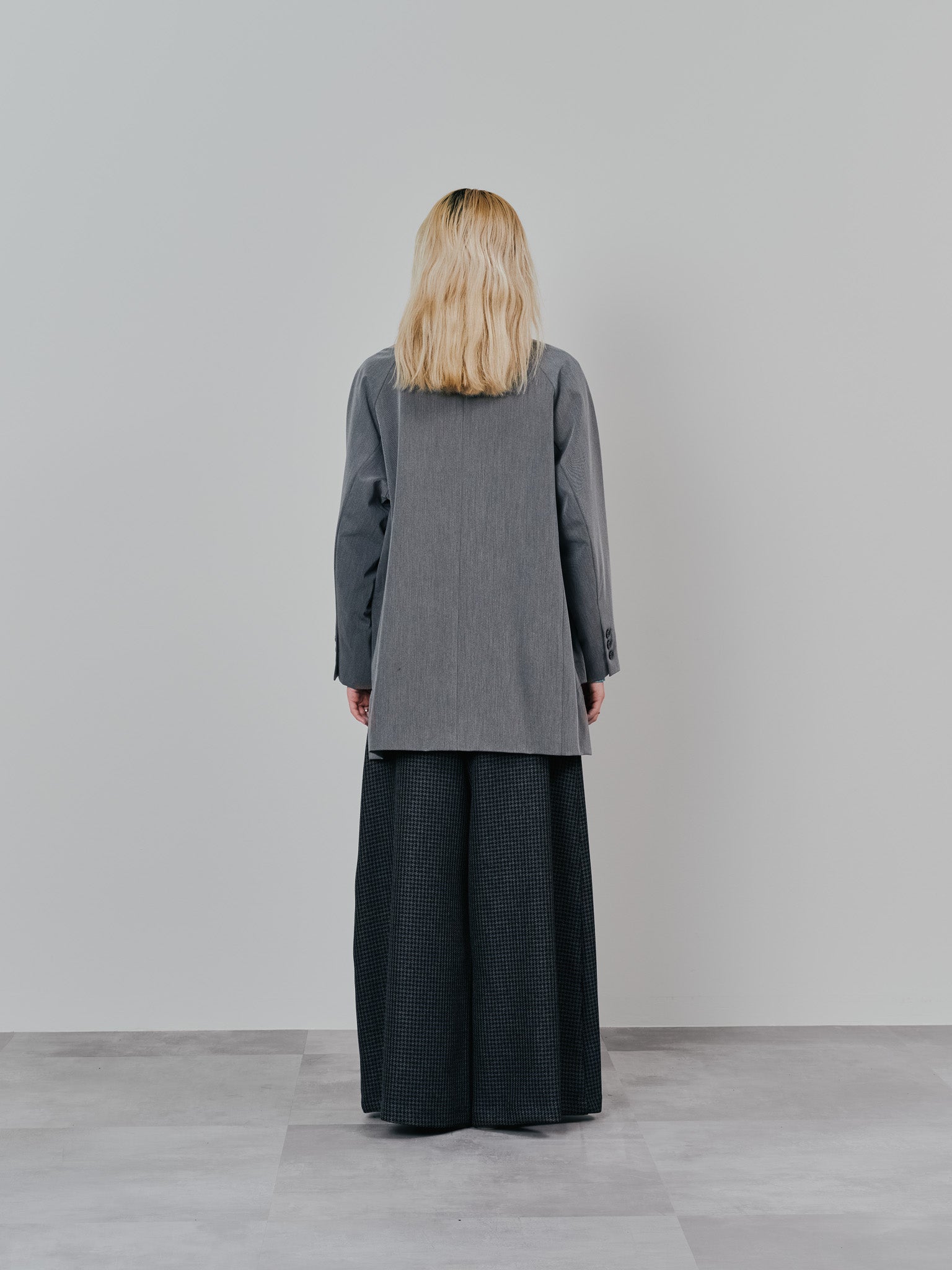 【-PRE SALE- 12/15 18:00まで!!】バックスリットカシミアニットトップス [605550] green