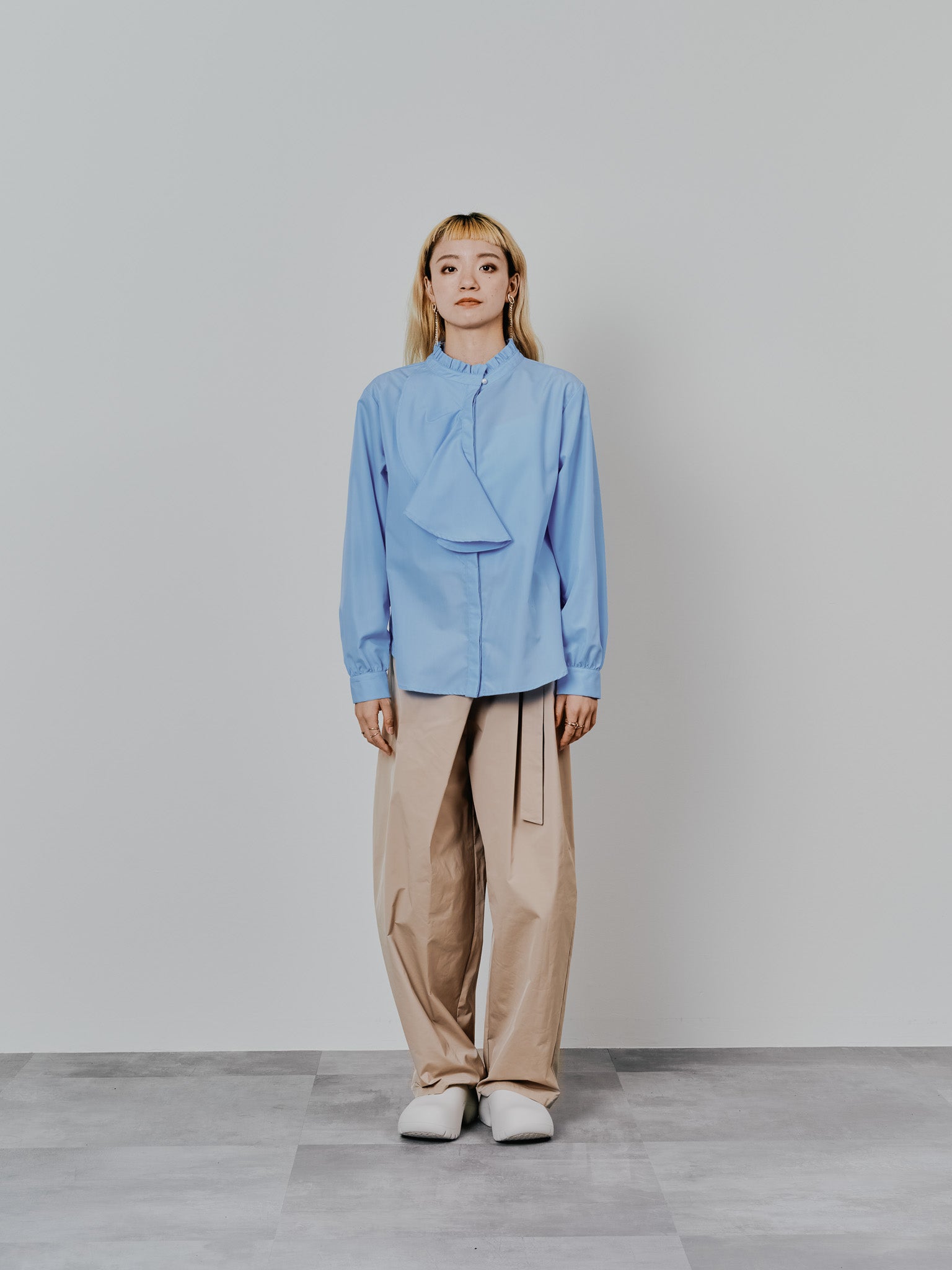 【-PRE SALE- 12/15 18:00まで!!】ラップライクサイドカーブパンツ [608318] light beige