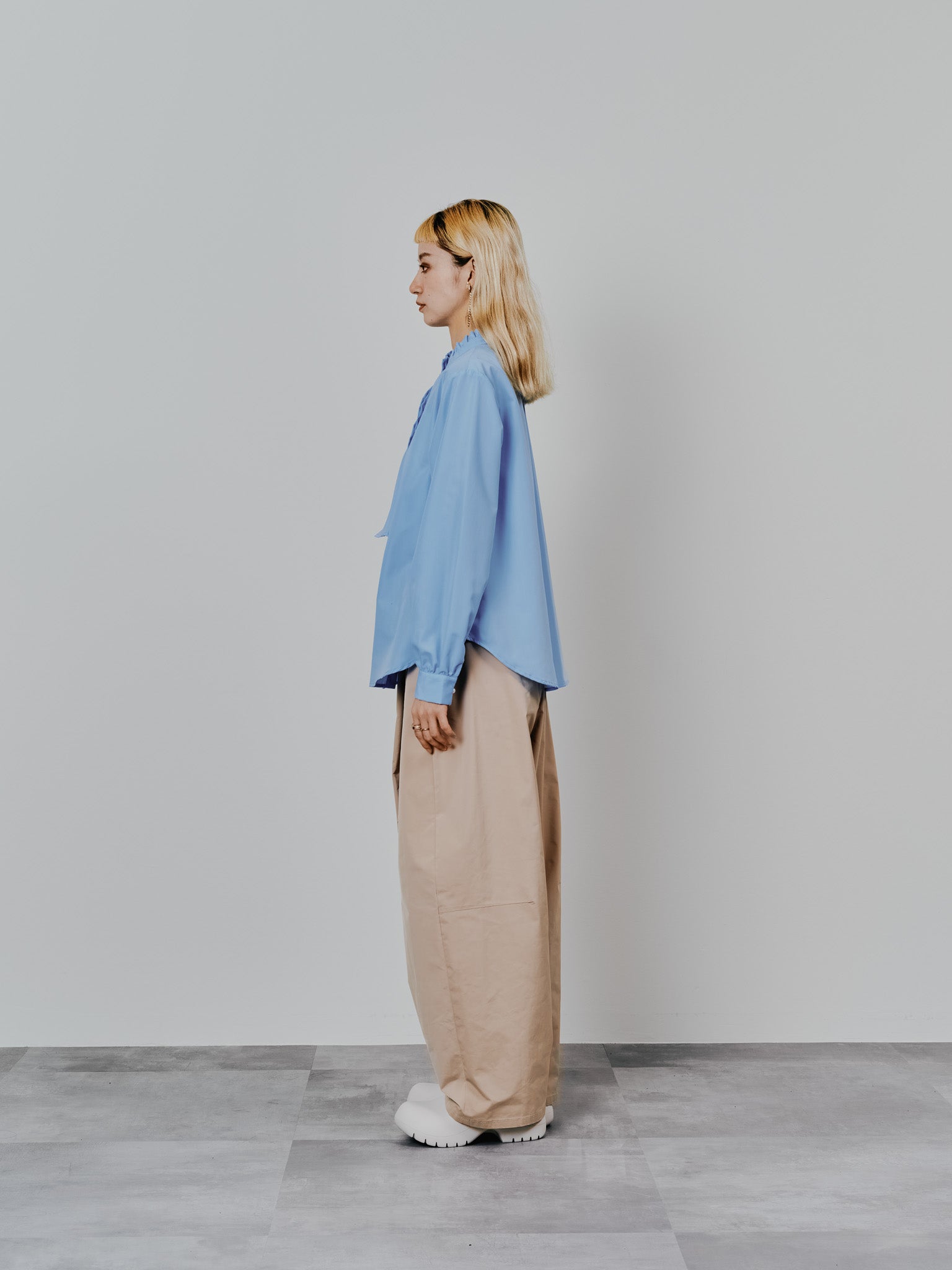 【-PRE SALE- 12/15 18:00まで!!】ラップライクサイドカーブパンツ [608318] light beige