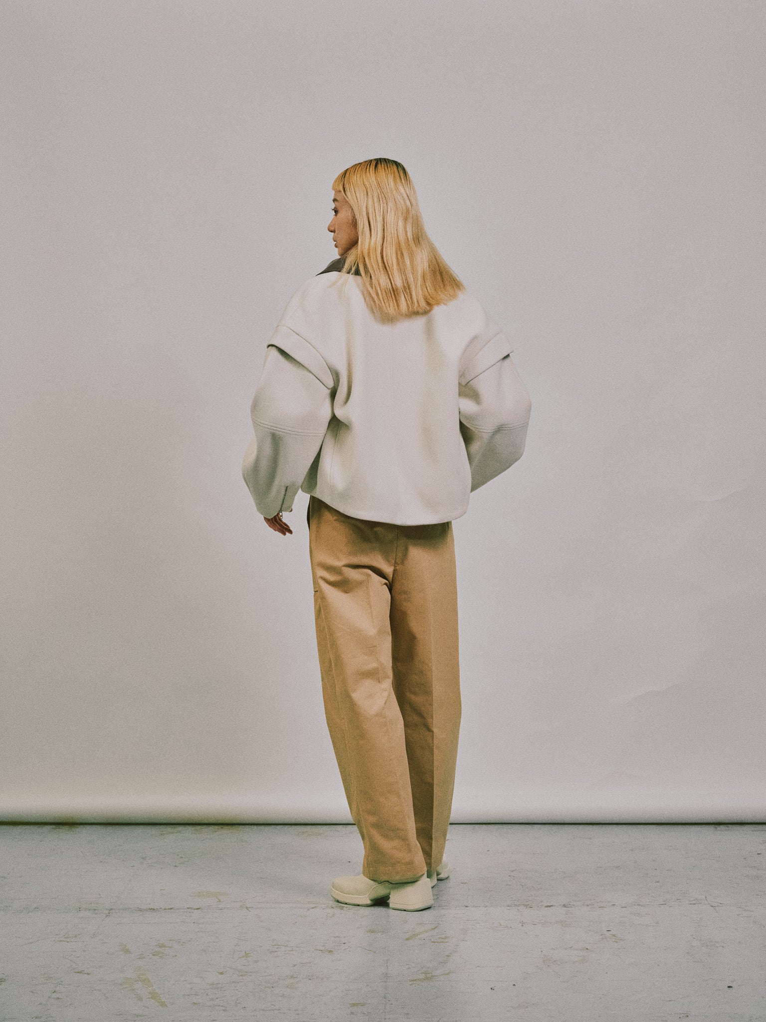 【-PRE SALE- 12/15 18:00まで!!】2WAY配色カラーCPOジャケット [605545] off