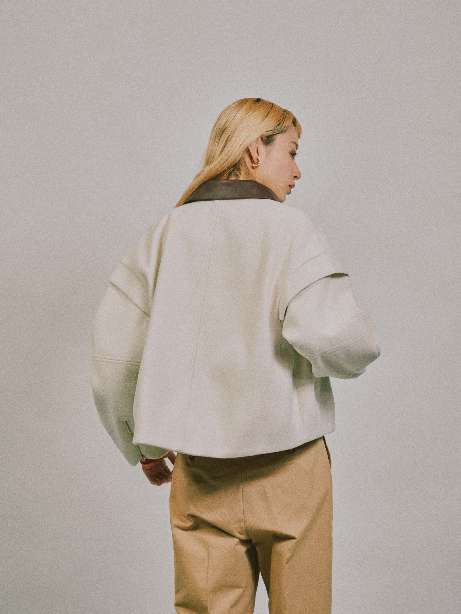 【-PRE SALE- 12/15 18:00まで!!】2WAY配色カラーCPOジャケット [605545] off