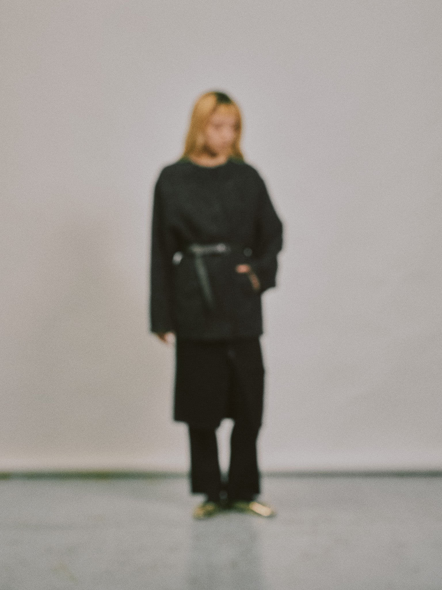 【-PRE SALE- 12/15 18:00まで!!】バックタックヘリンボーンツィードコーディガン [605561] charcoal