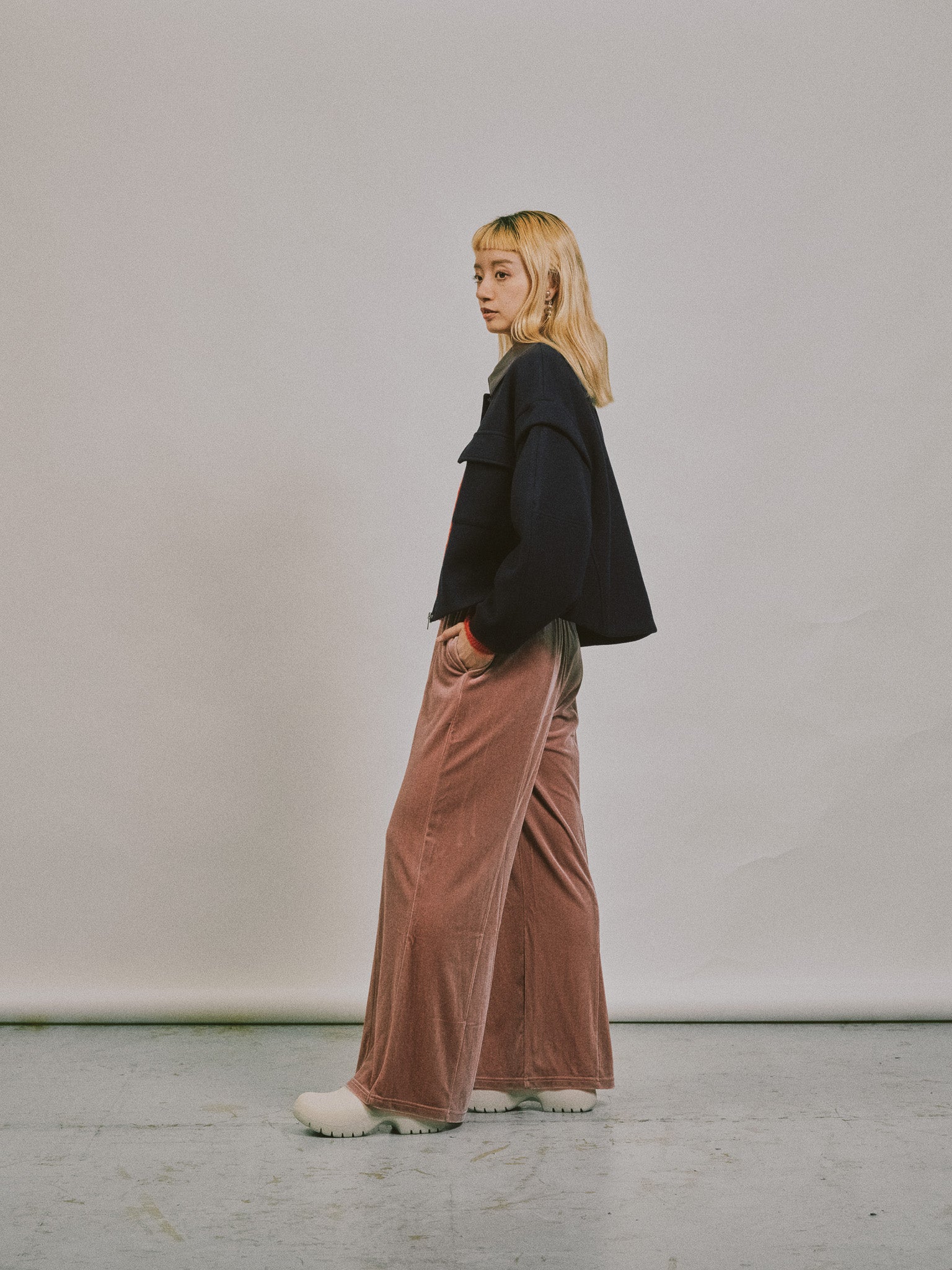 【-PRE SALE- 12/15 18:00まで!!】2WAY配色カラーCPOジャケット [605545] dark navy