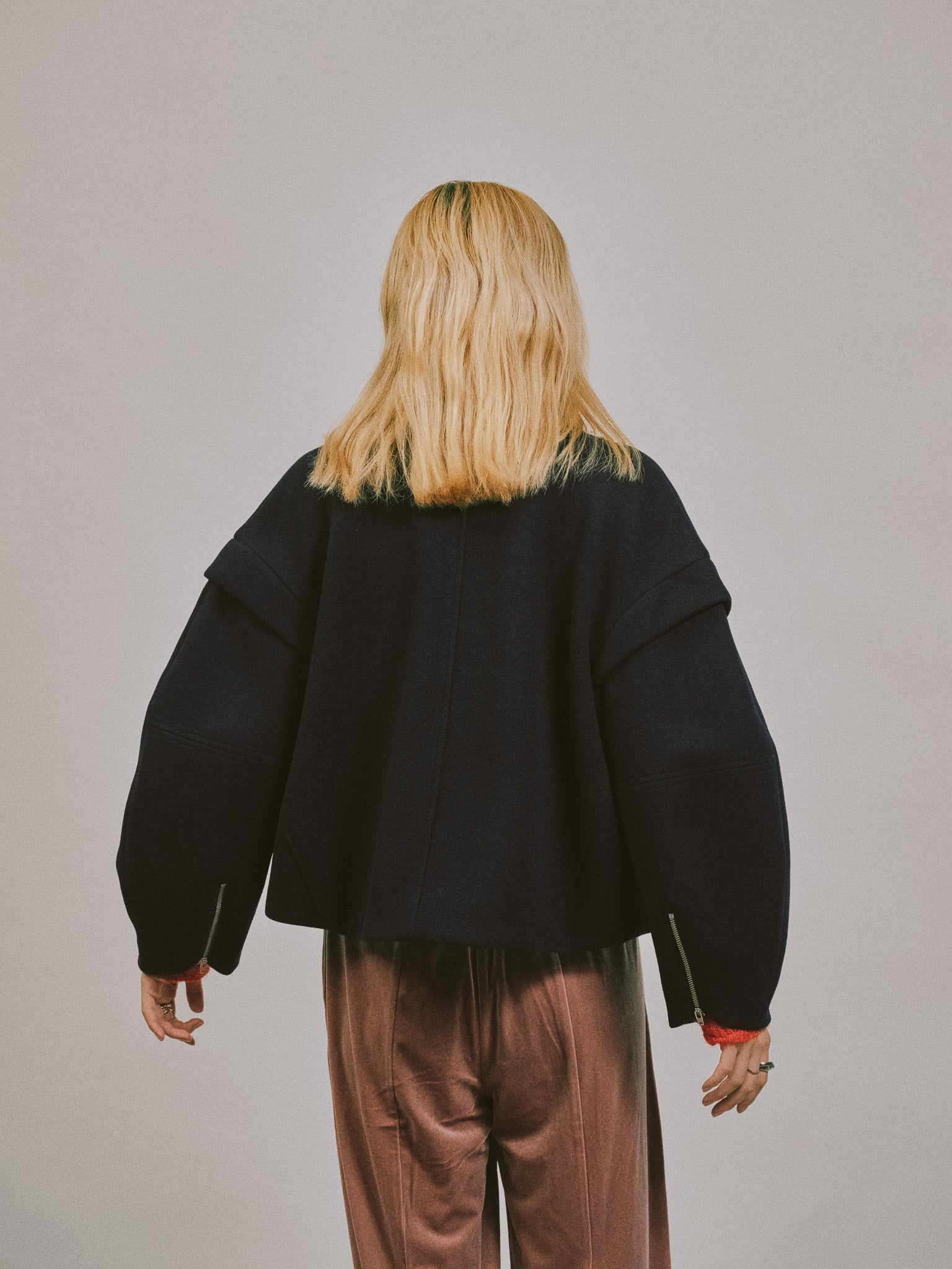 【-PRE SALE- 12/15 18:00まで!!】2WAY配色カラーCPOジャケット [605545] dark navy