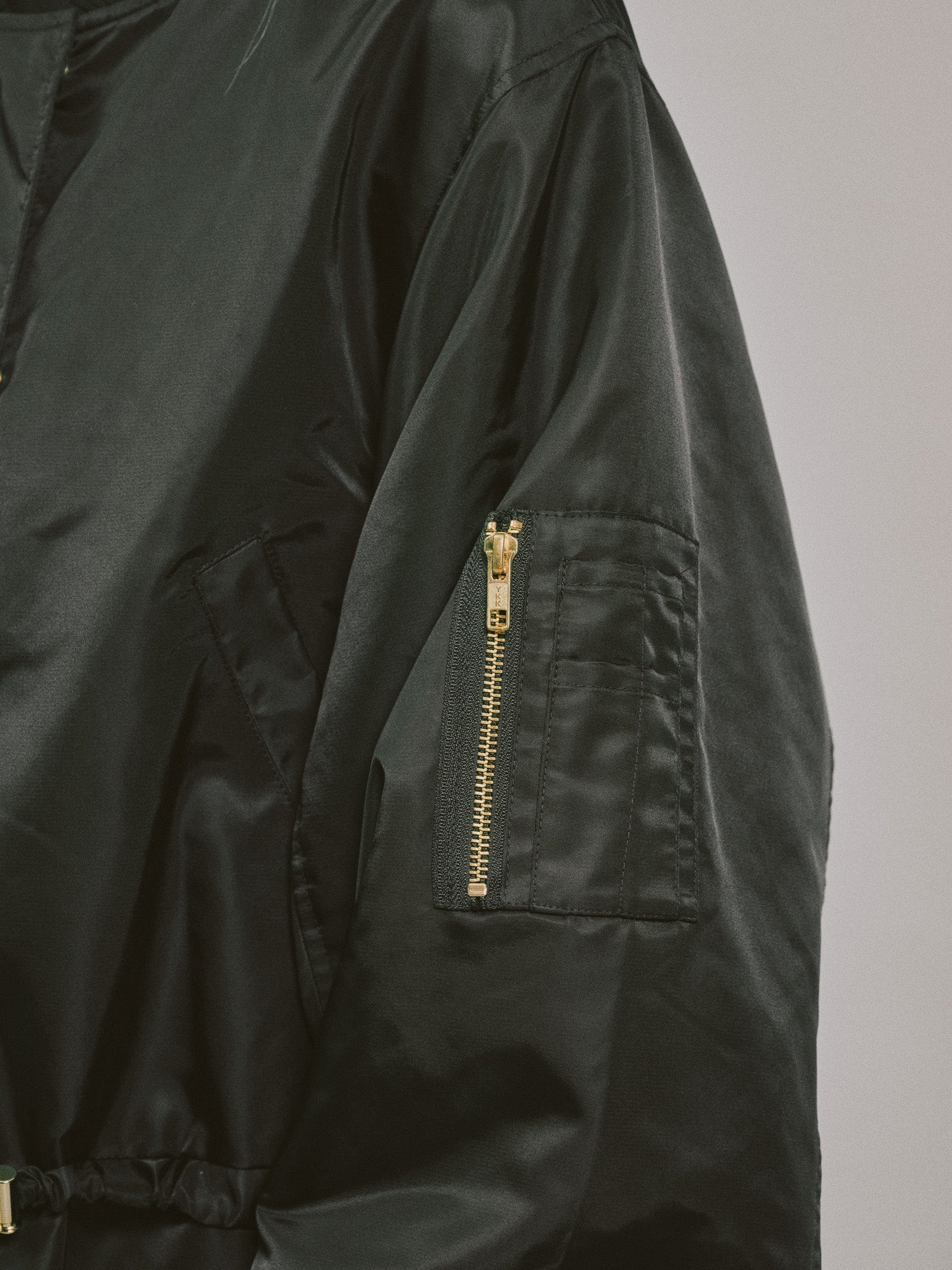 中綿ドルマンＭＡ-1 ブルゾン [601457] black