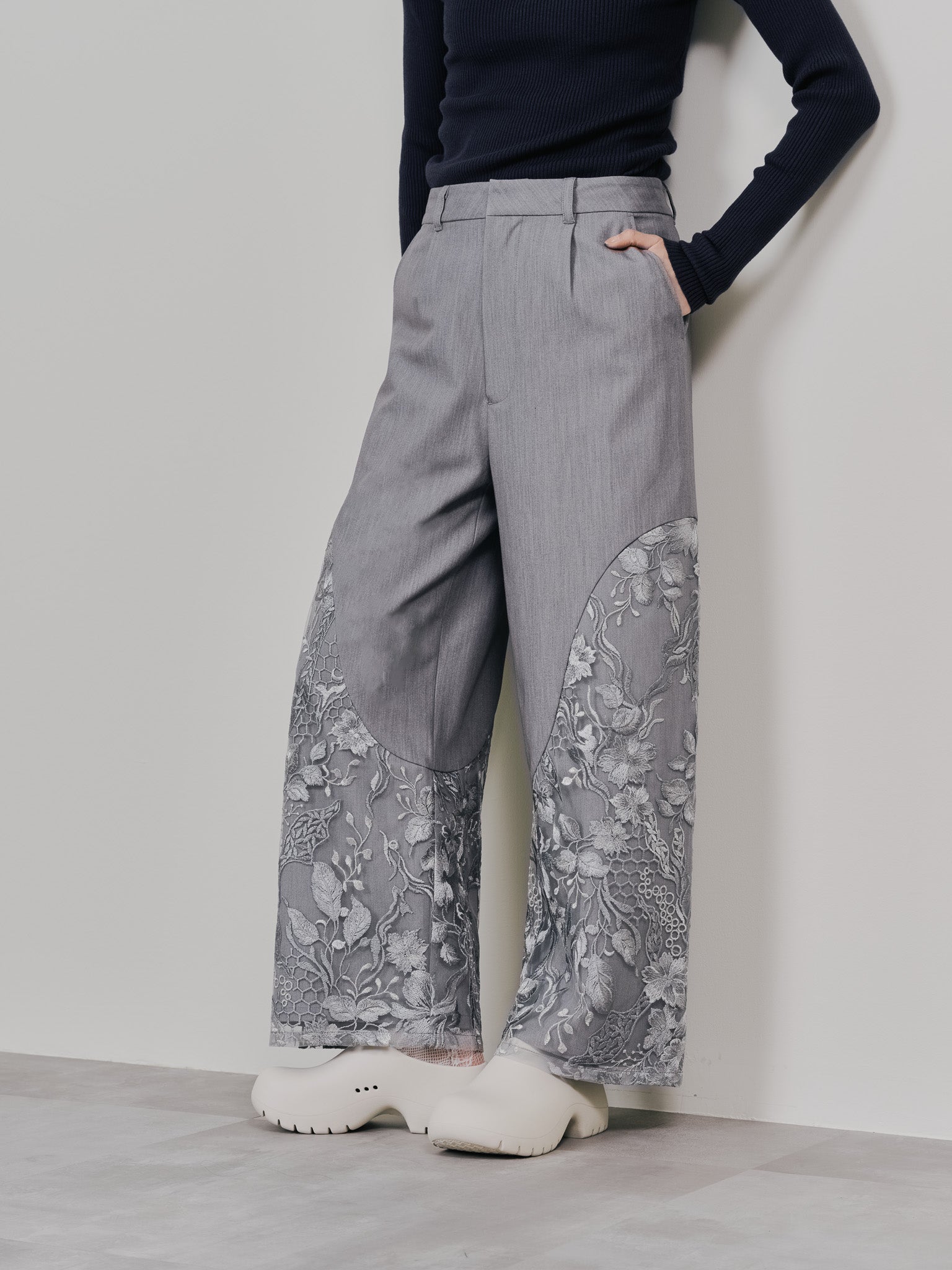 【-PRE SALE- 12/15 18:00まで!!】カーブポイントレースパンツ [605559] light grey