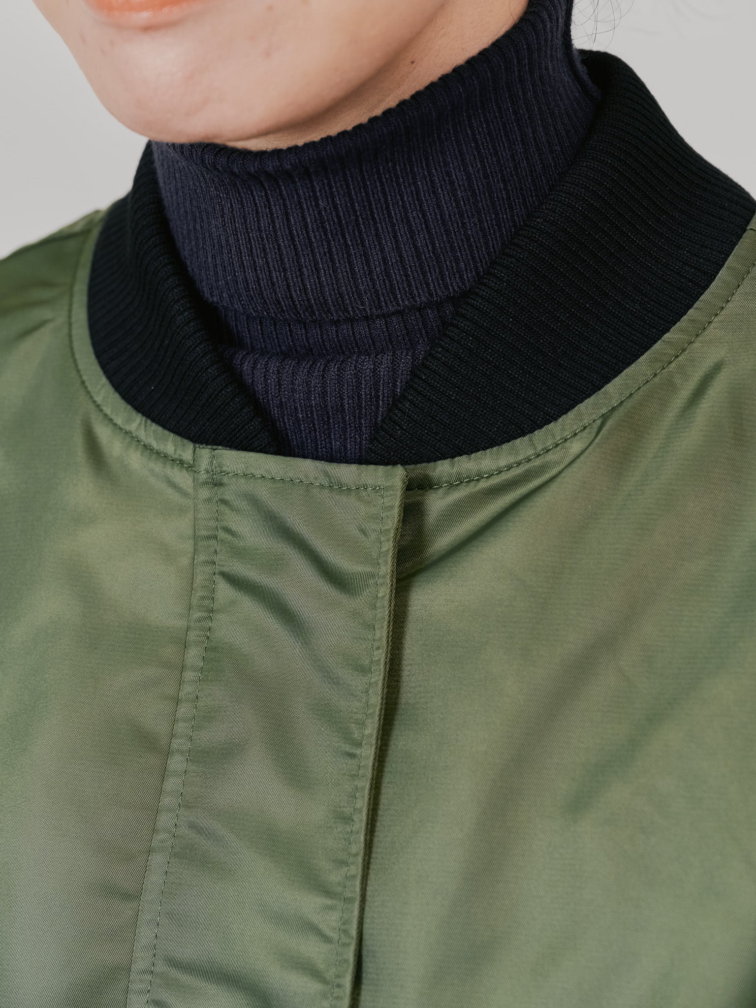 中綿ドルマンＭＡ-1 ブルゾン [601457] khaki