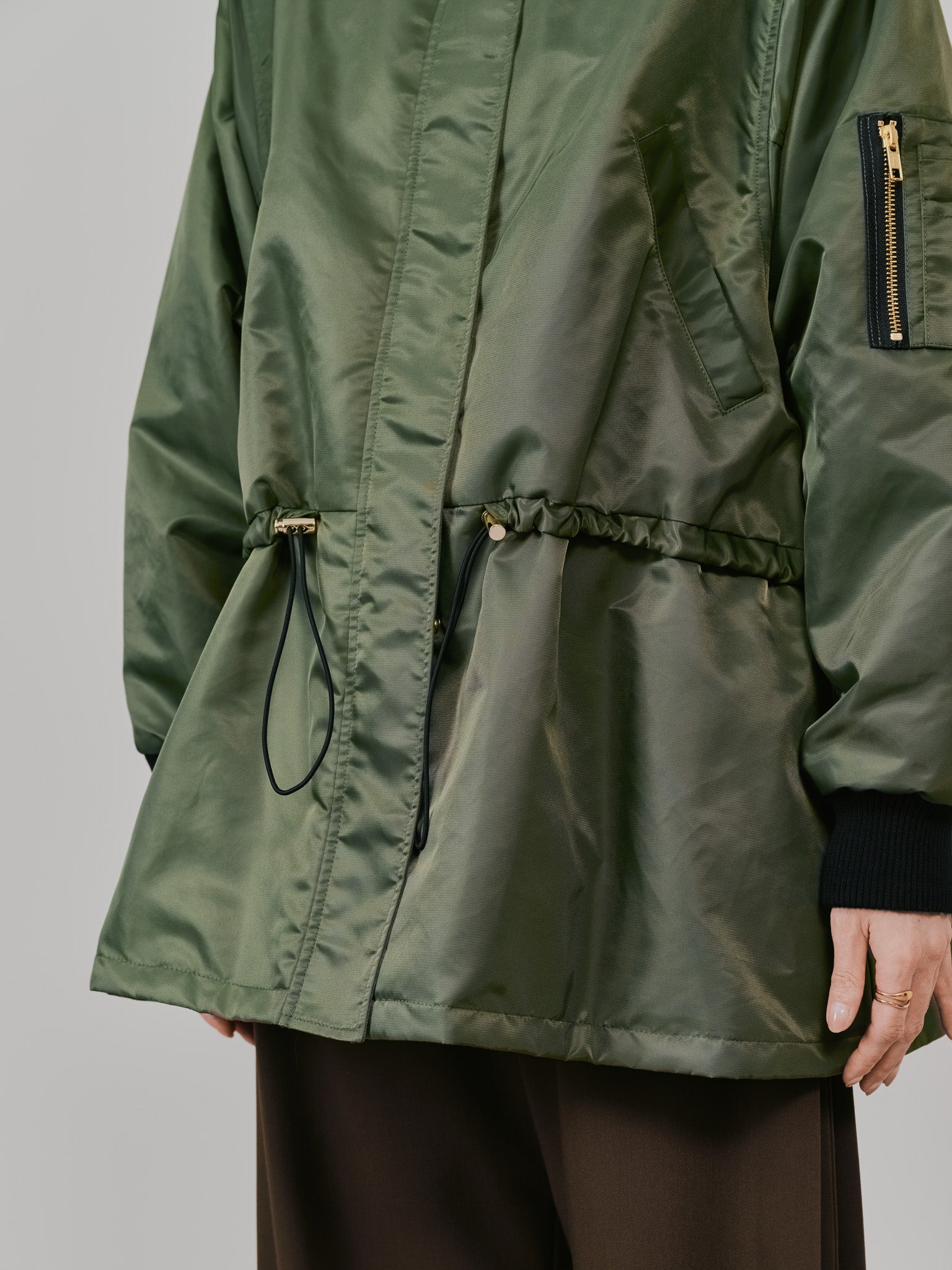 中綿ドルマンＭＡ-1 ブルゾン [601457] khaki