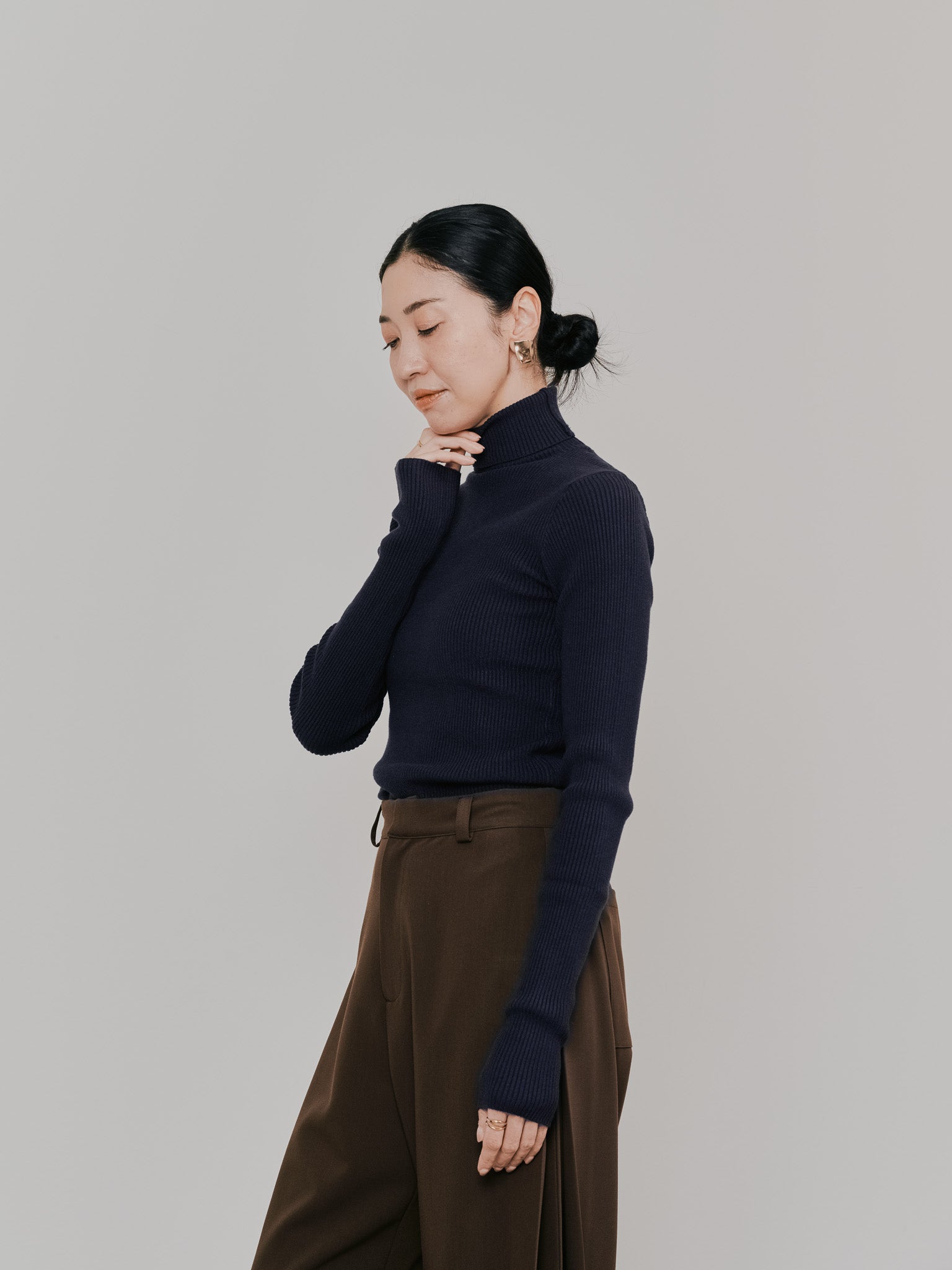 トップス palace P-KNIT TRACK TOP NAVY SLY（スライ）の「KNIT TRACK BLOCKING TOPS ニット トラック