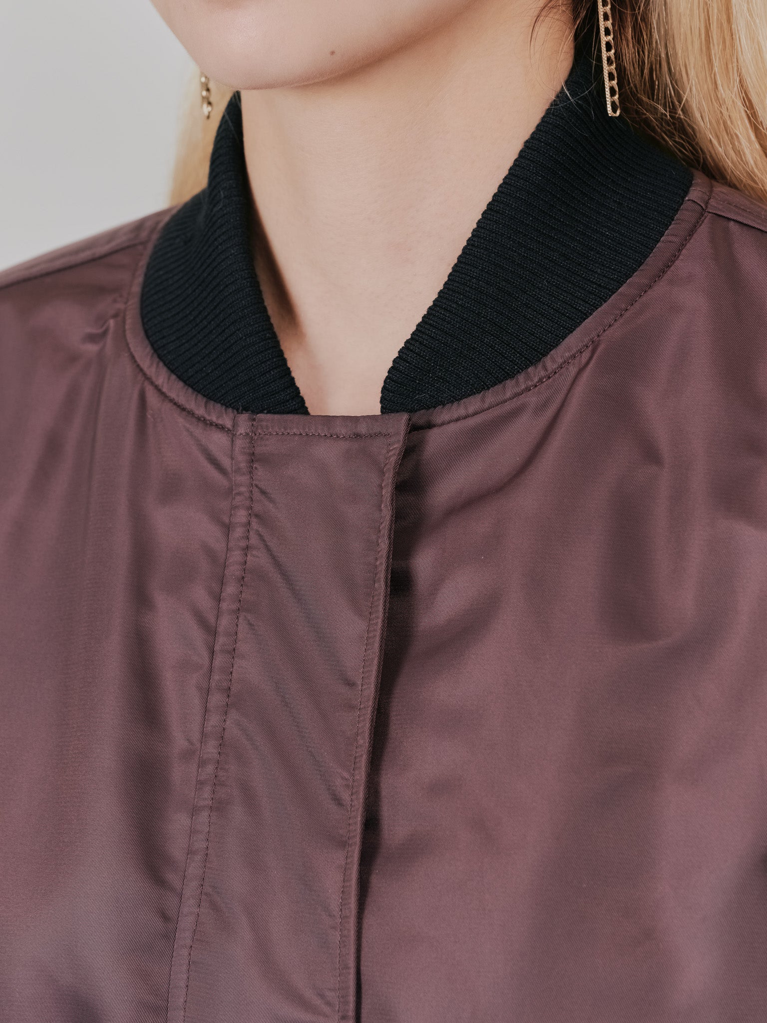 中綿ドルマンＭＡ-1 ブルゾン [601457] brown