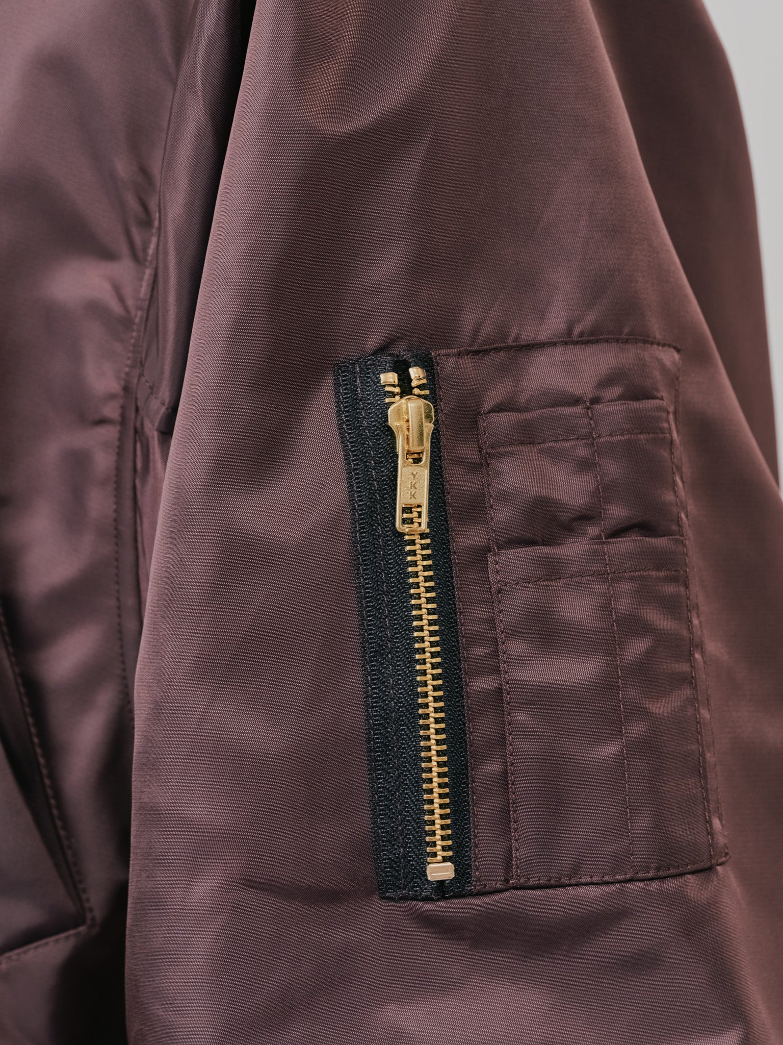 中綿ドルマンＭＡ-1 ブルゾン [601457] brown