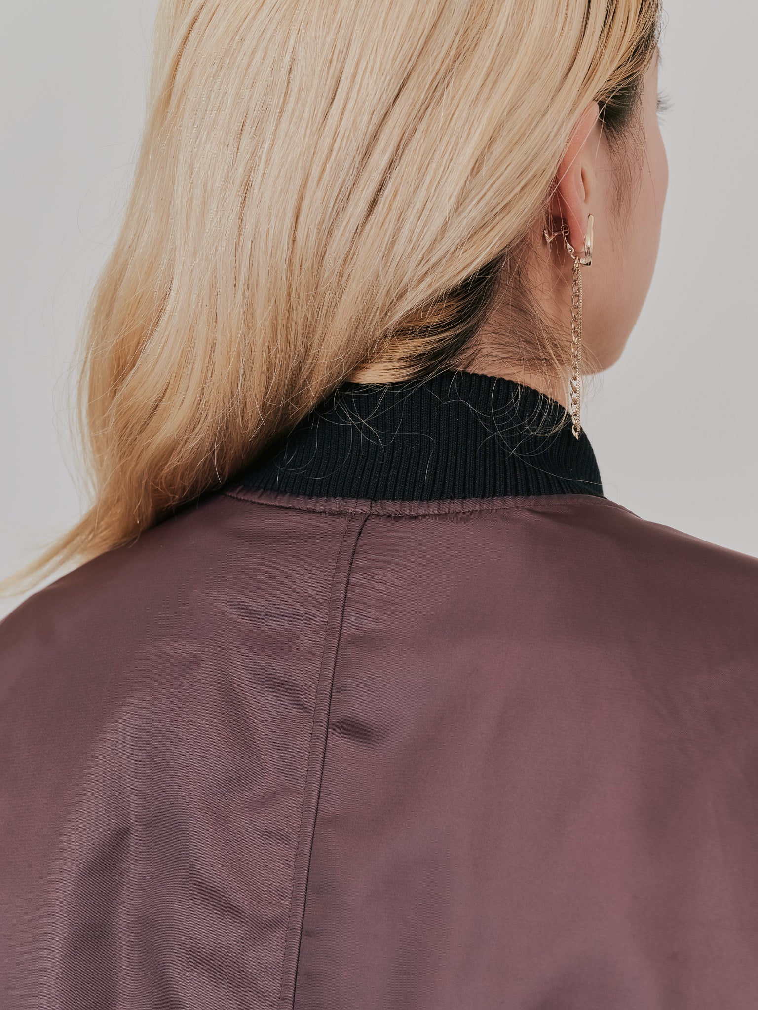 中綿ドルマンＭＡ-1 ブルゾン [601457] brown